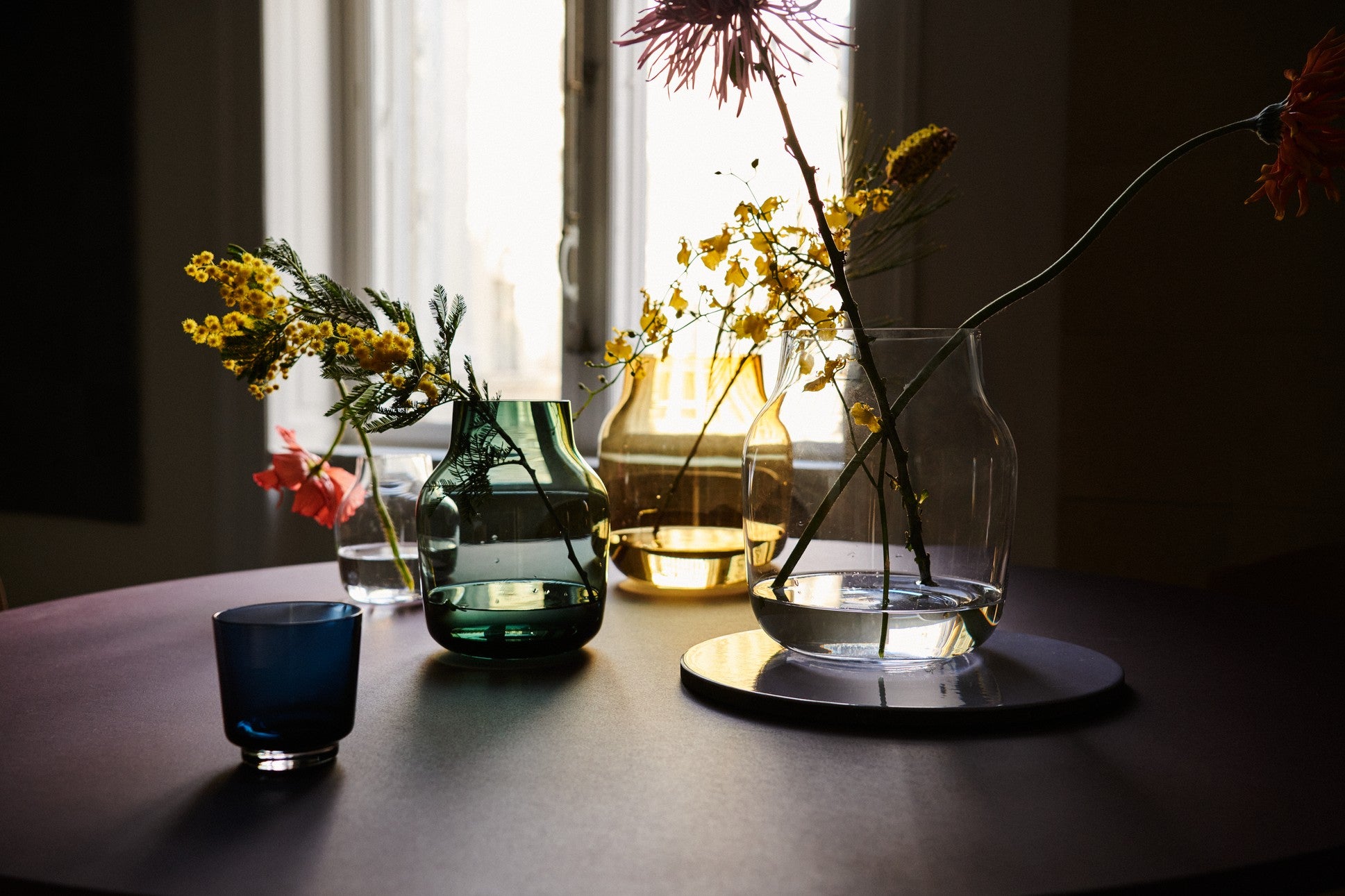 RAISE Dark Blue Glasses Set