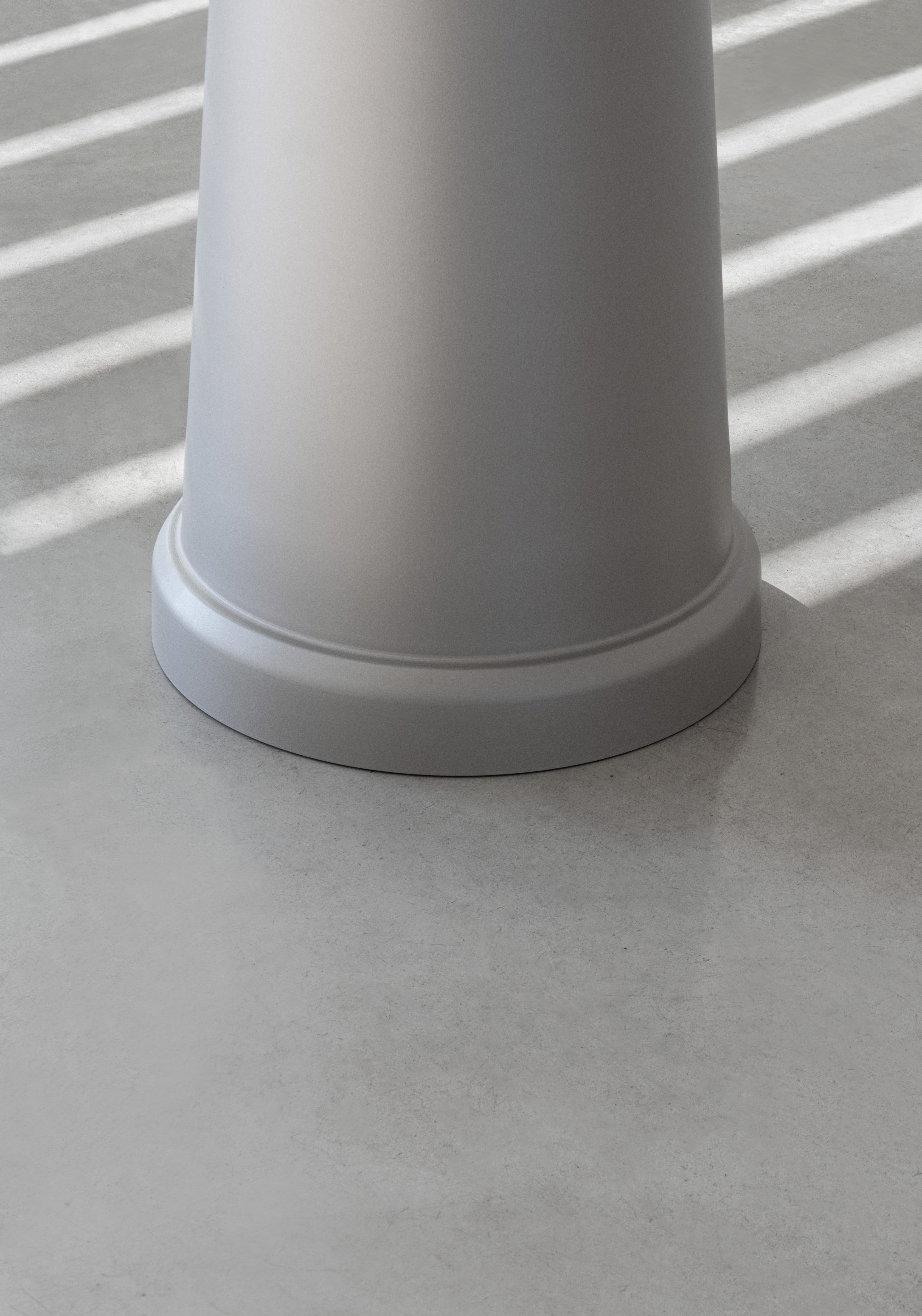 ALL-ROUND runder Tisch braun