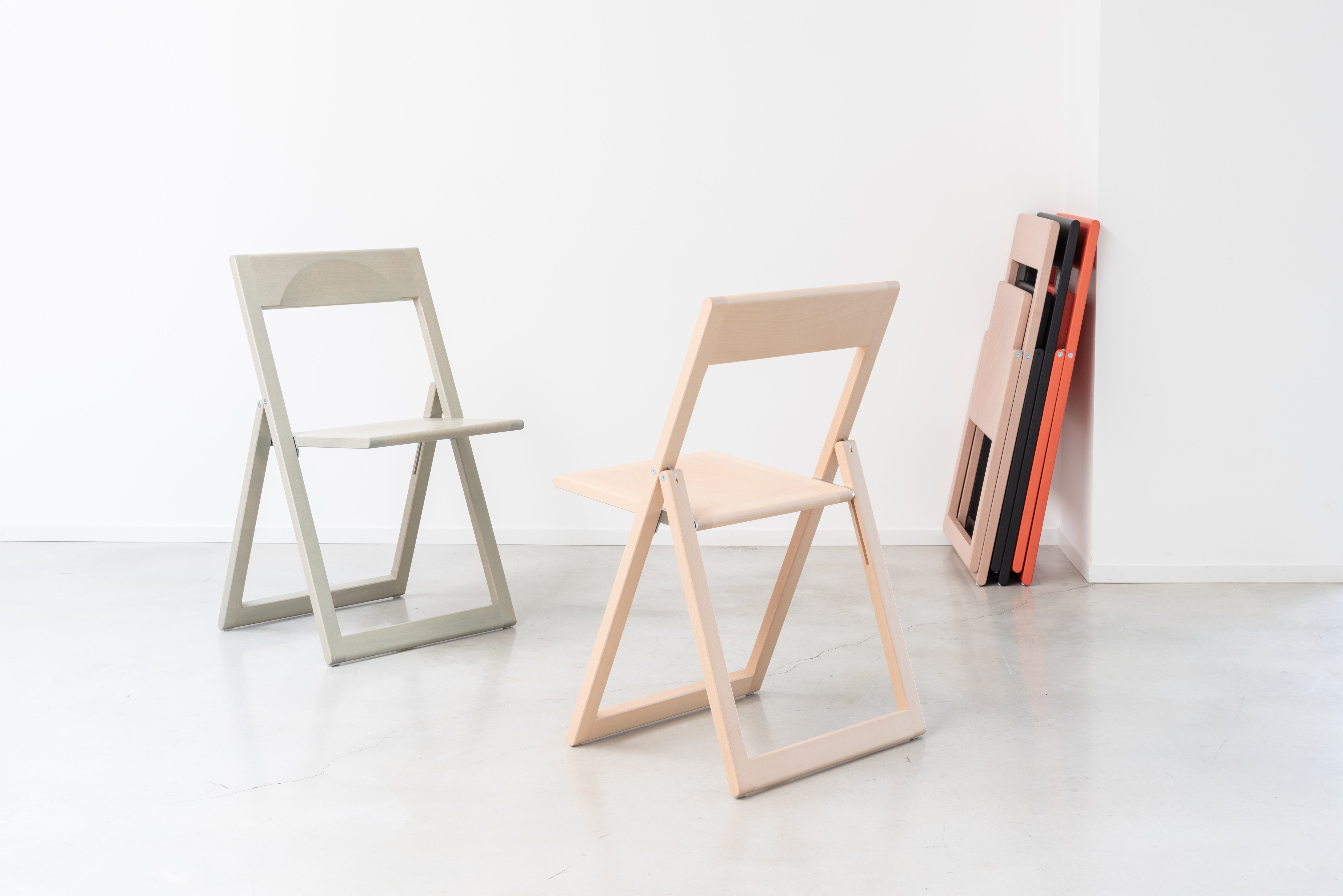AVIVA Coral Folding Chair Beech Wood