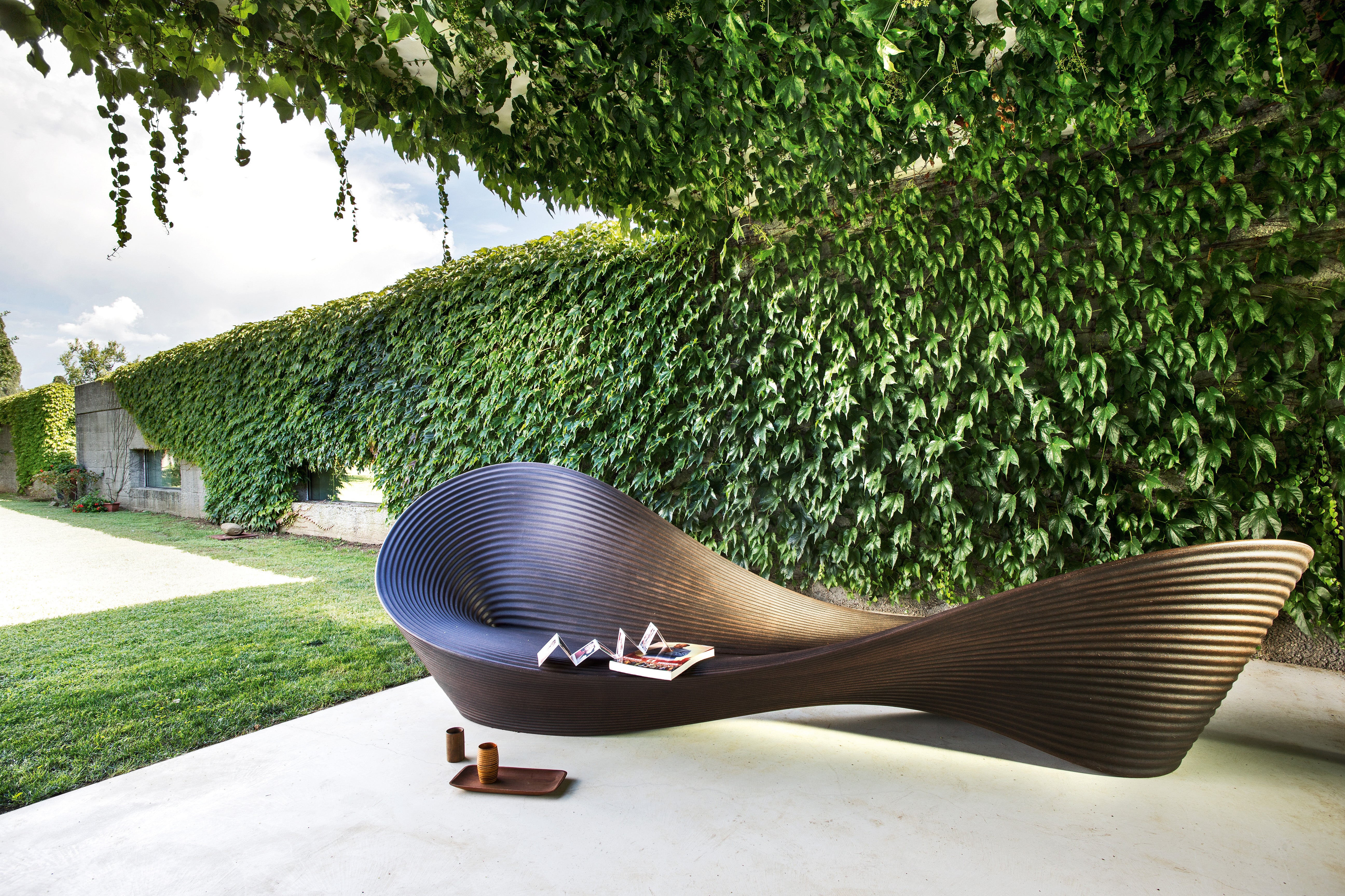 FOLLY bench brown