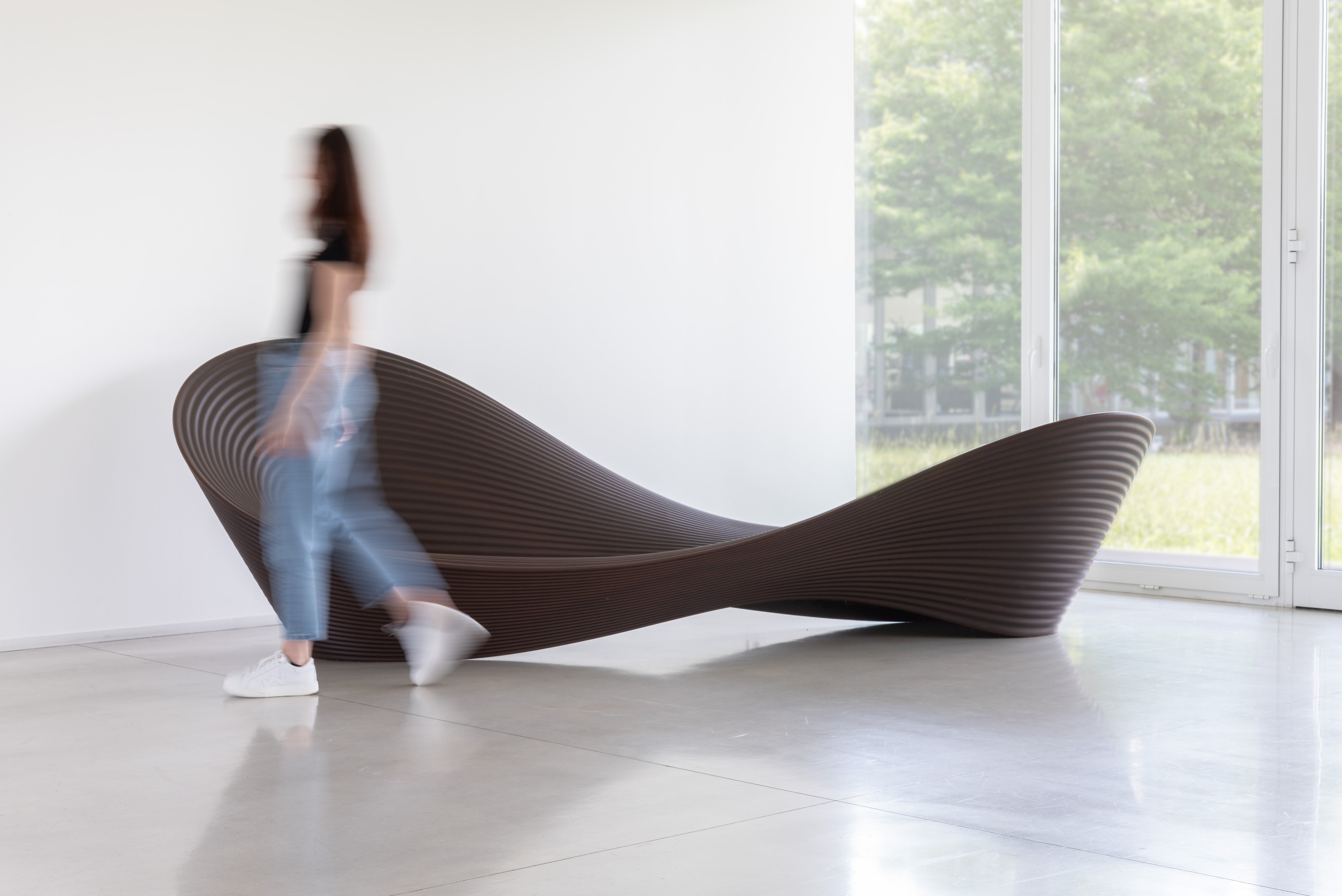 FOLLY bench brown