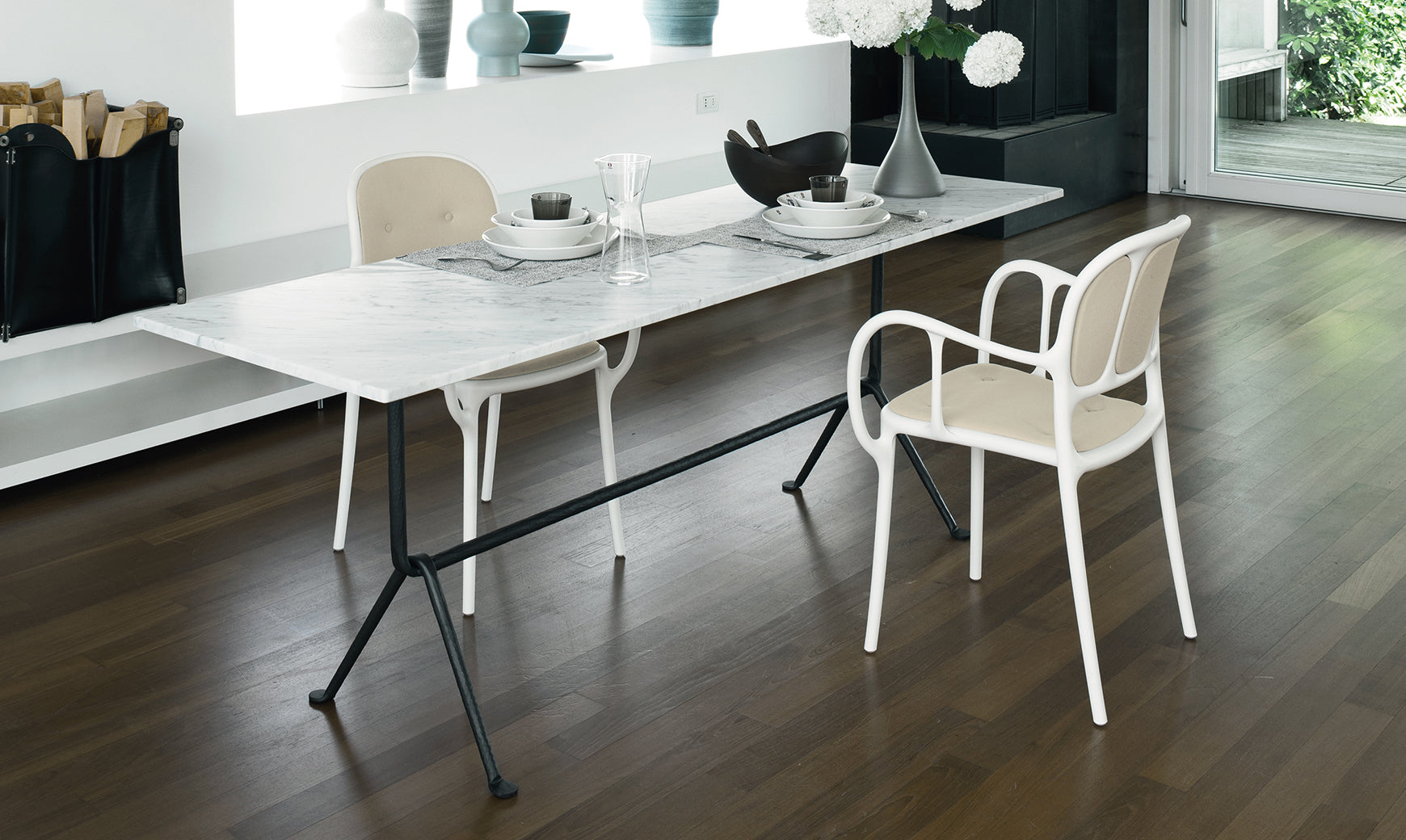 MILA Stuhl beige