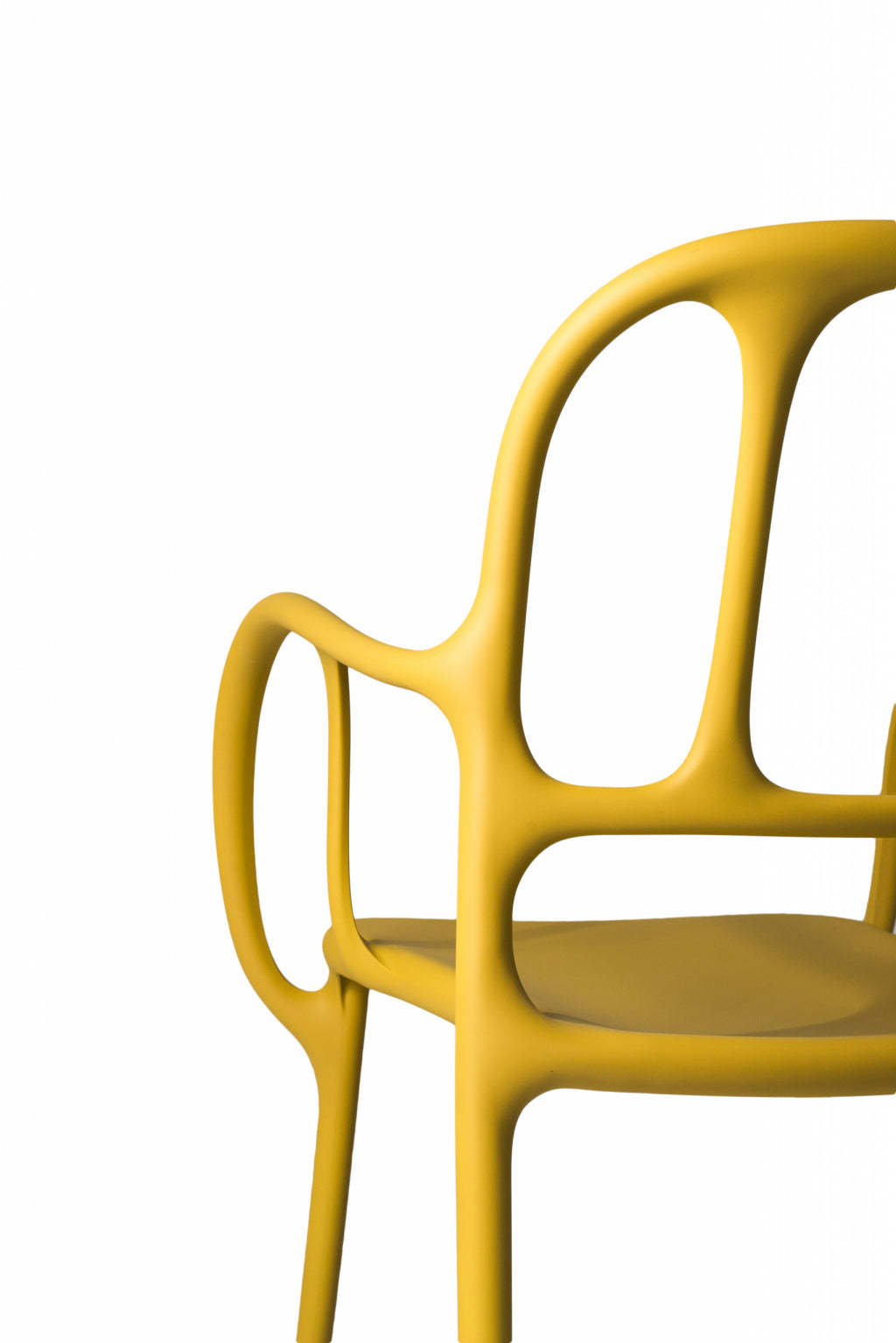 MILA outdoor chair yellow
