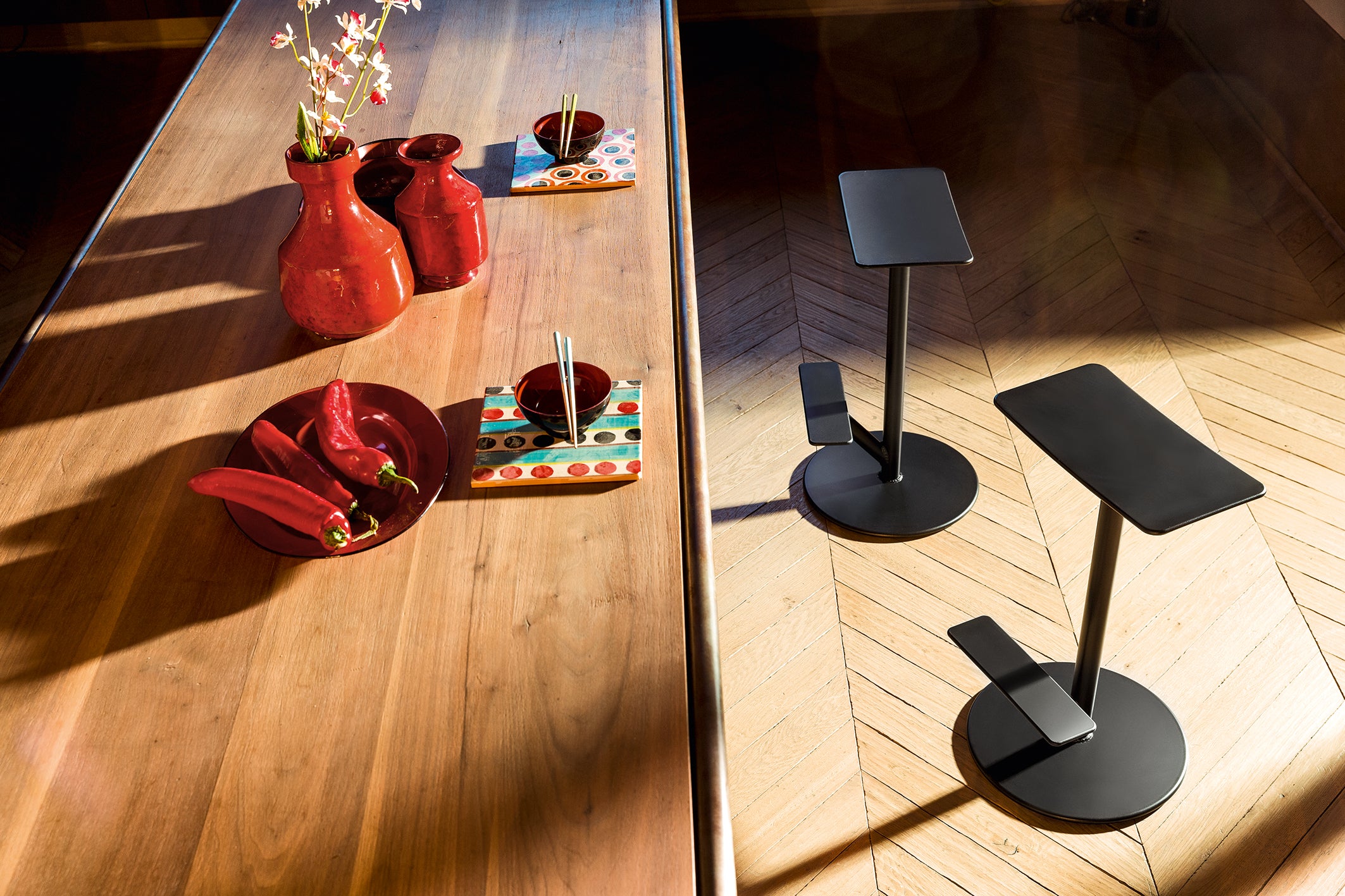 SEQUOIA Barhocker schwarz