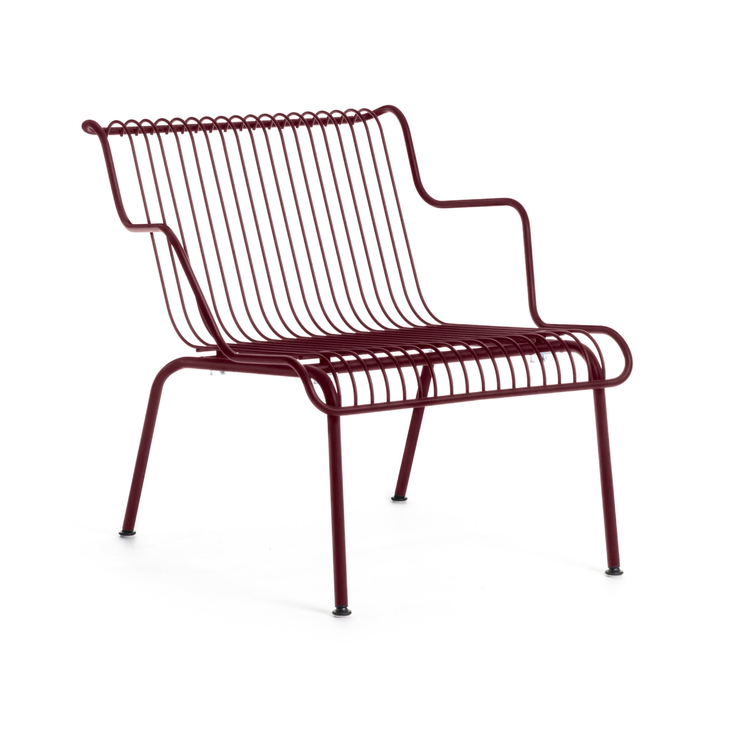 SOUTH burgundy garden armchair