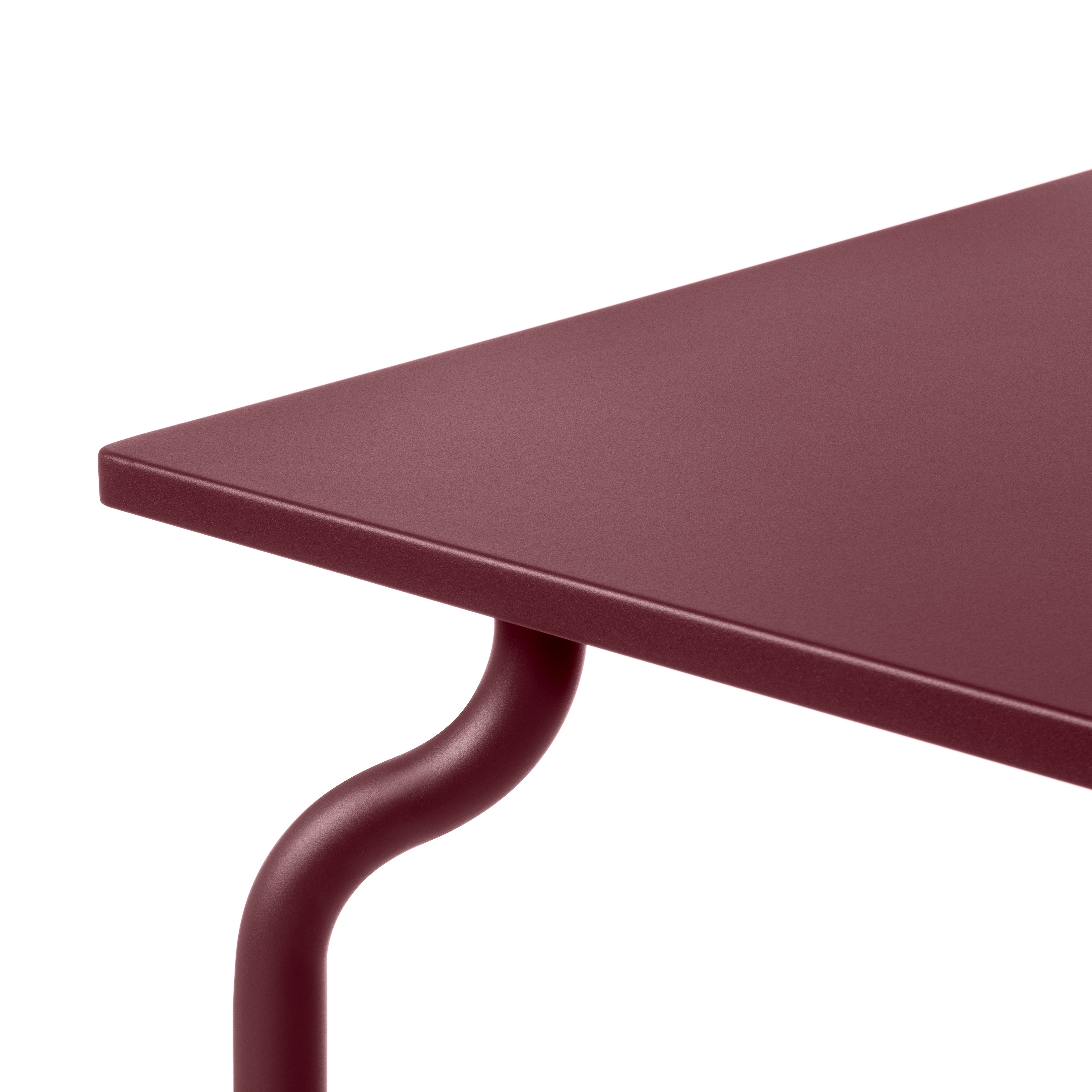 SOUTH burgundy garden coffee table