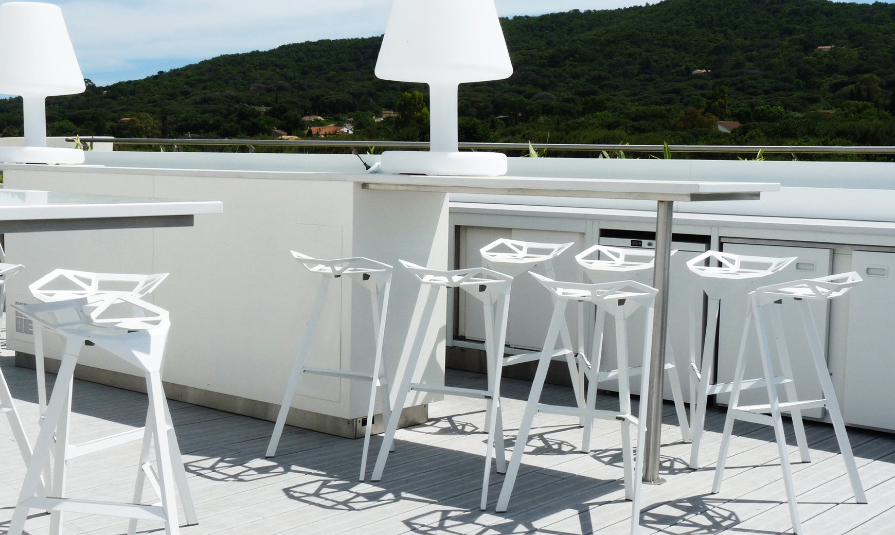 Hocker STOOL_ONE schwarz