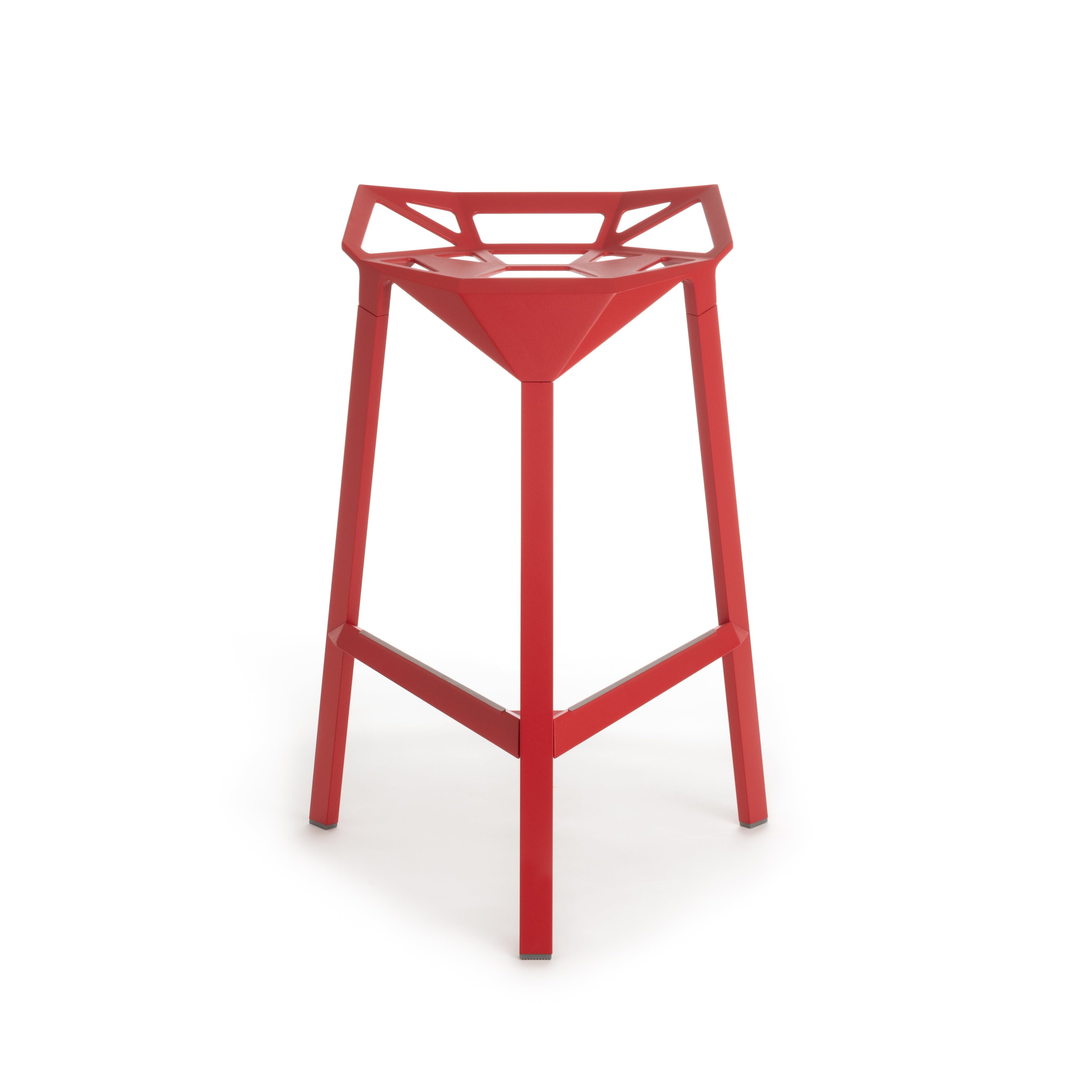 STOOL_ONE Hocker rot