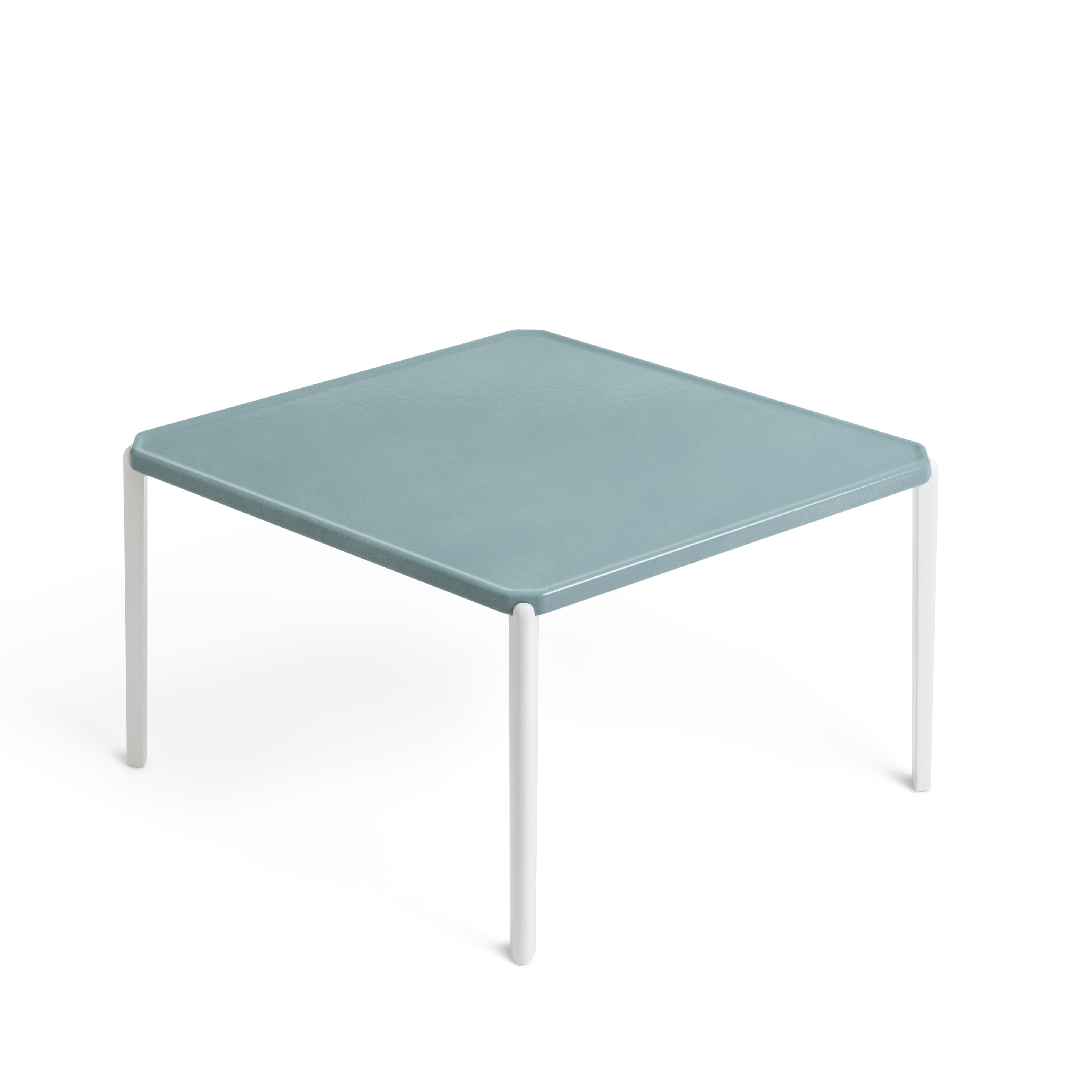 Couchtisch TAMBOUR blauer Beton