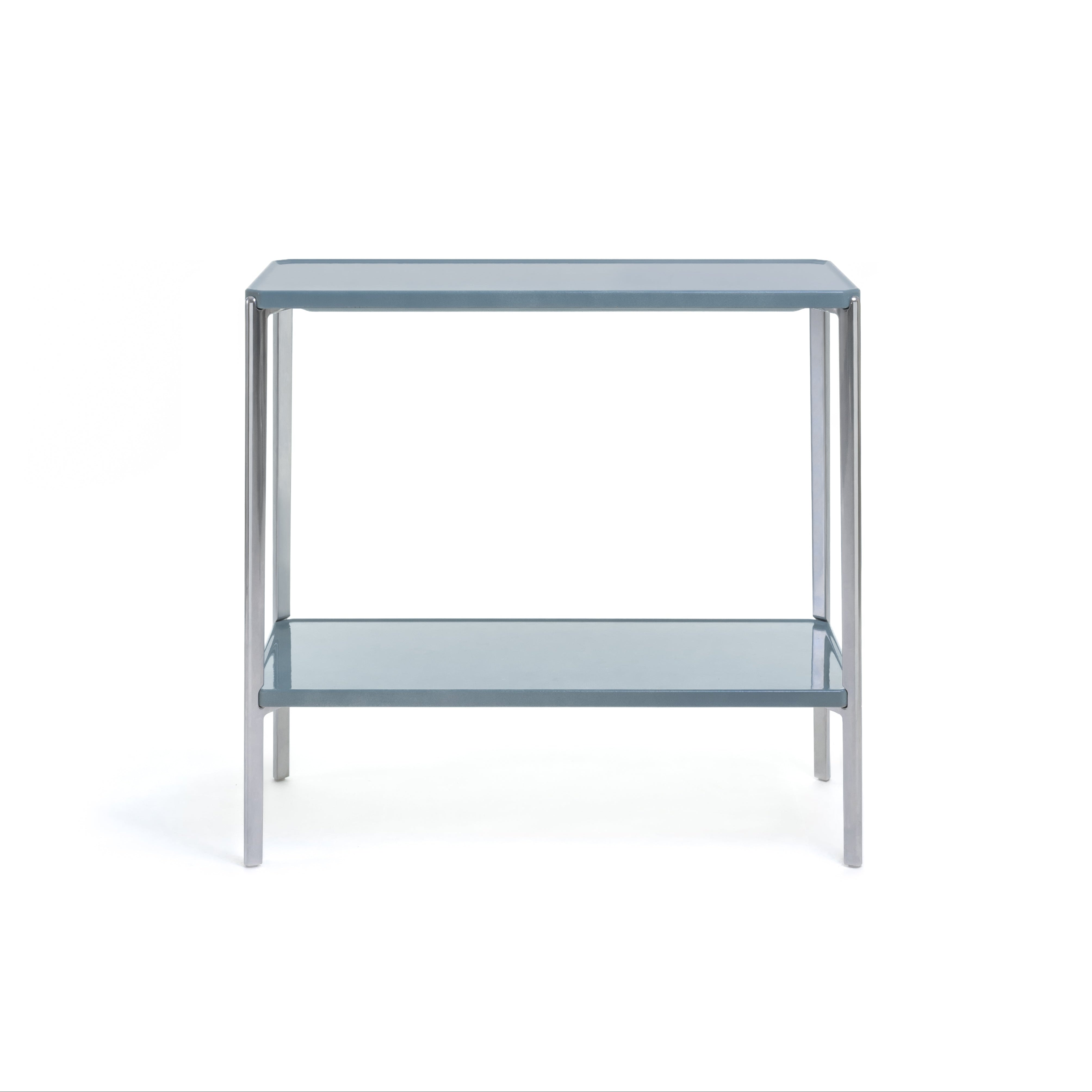 TAMBOUR Regal blauer Beton