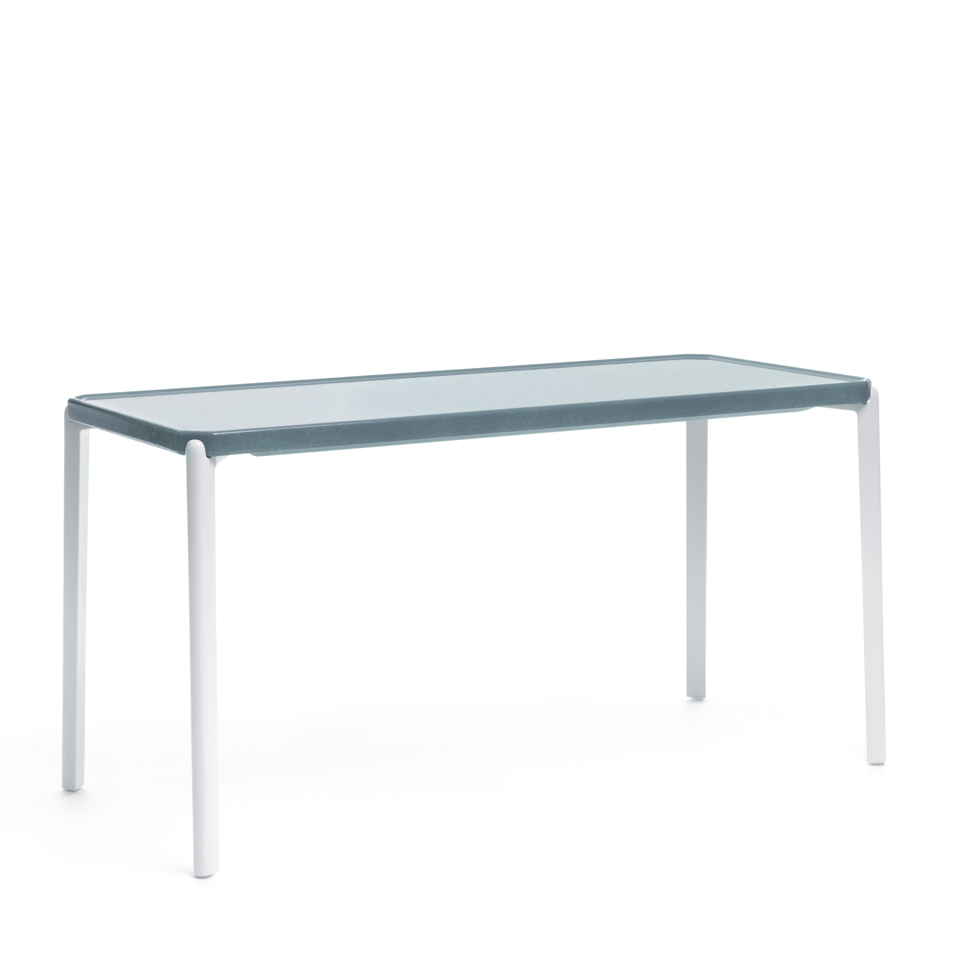 Couchtisch TAMBOUR blauer Beton