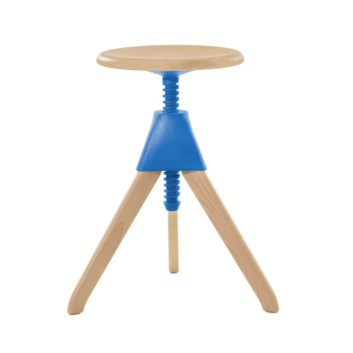 Adjustable stool TOM & JERRY beech wood