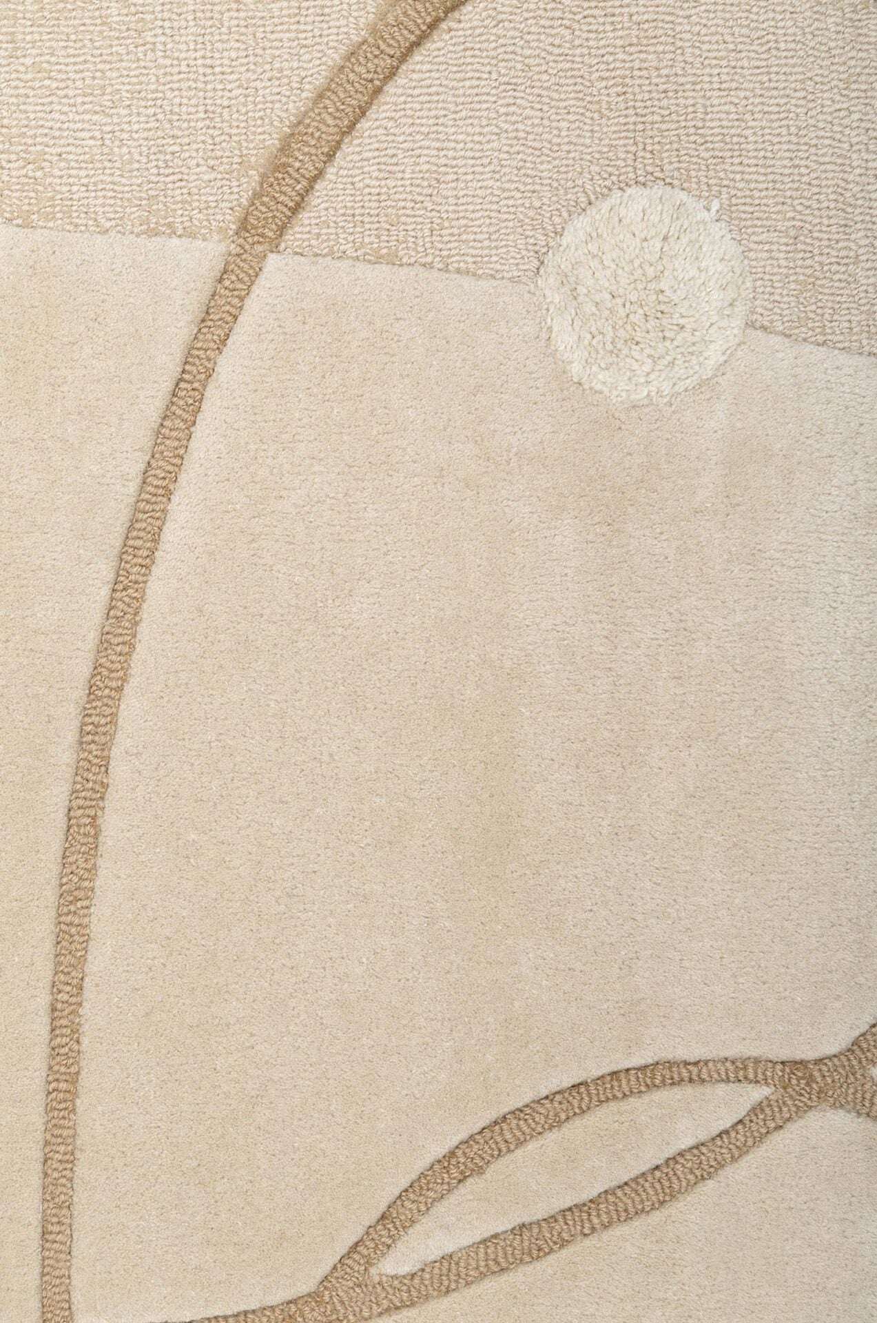 MARSEILLE Beige and Brown Rug