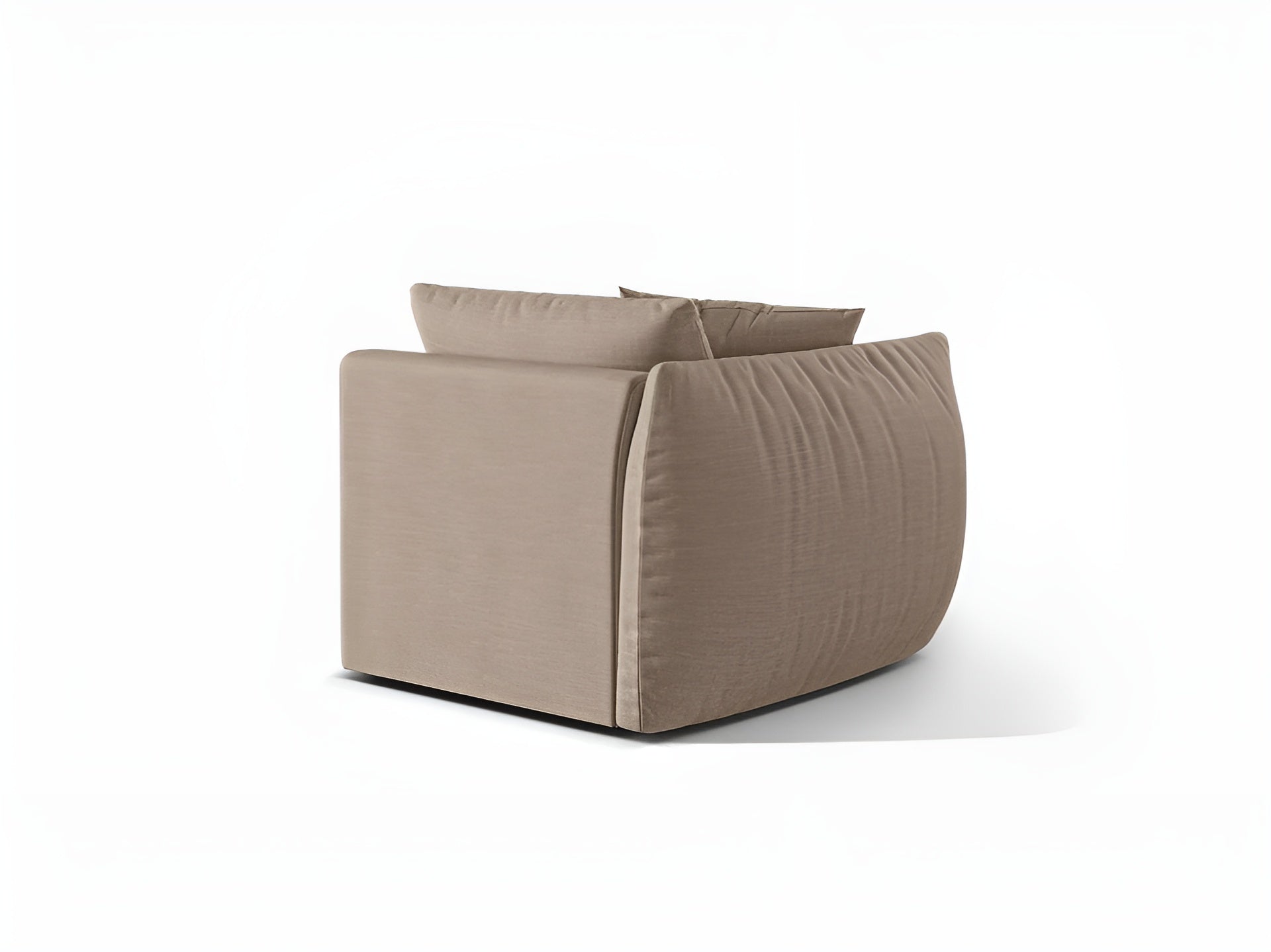 CHRIS Modular Sofa - Left Element in Sand Chenille