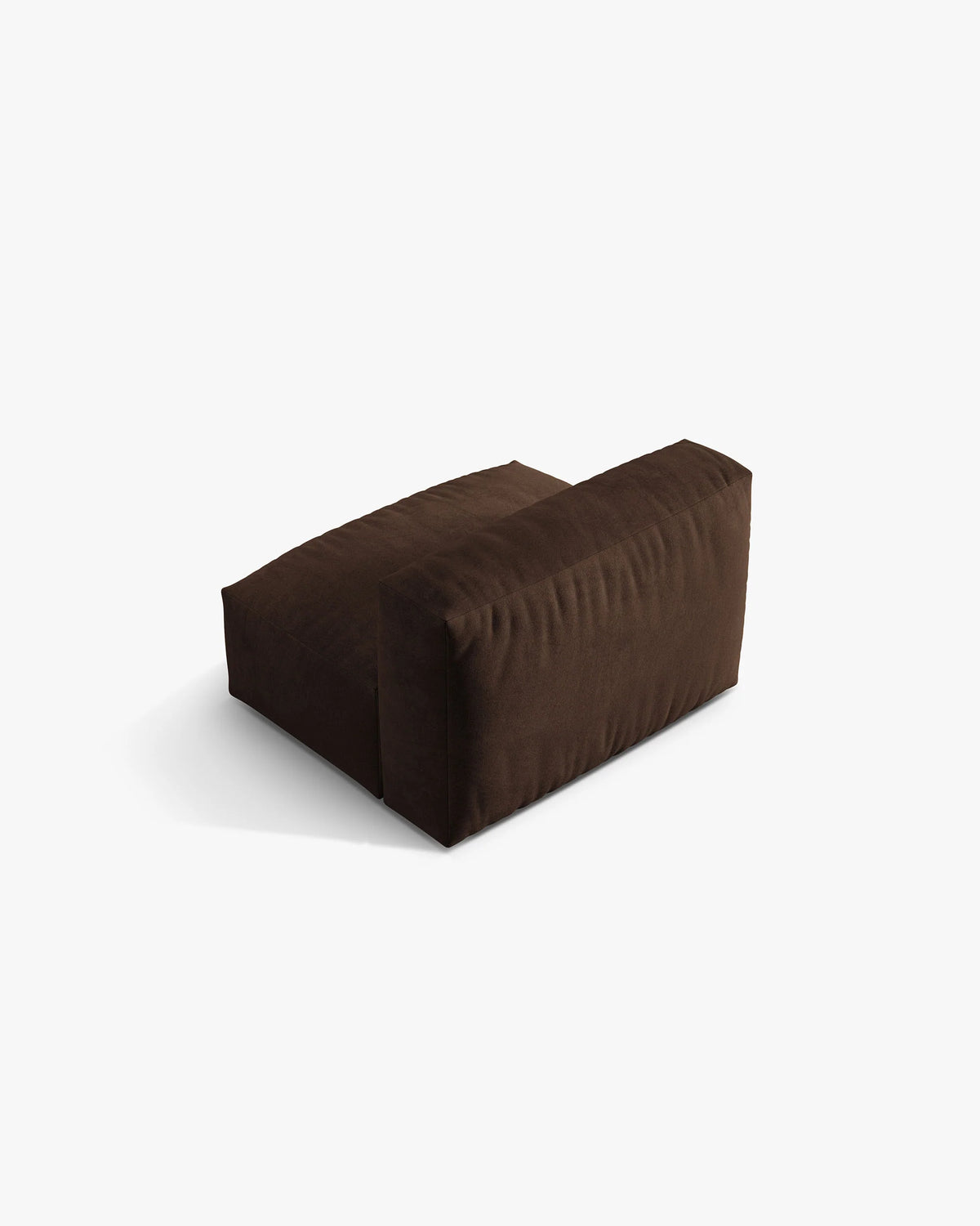 Velvet Armchair / Module MARTINA Chocolate