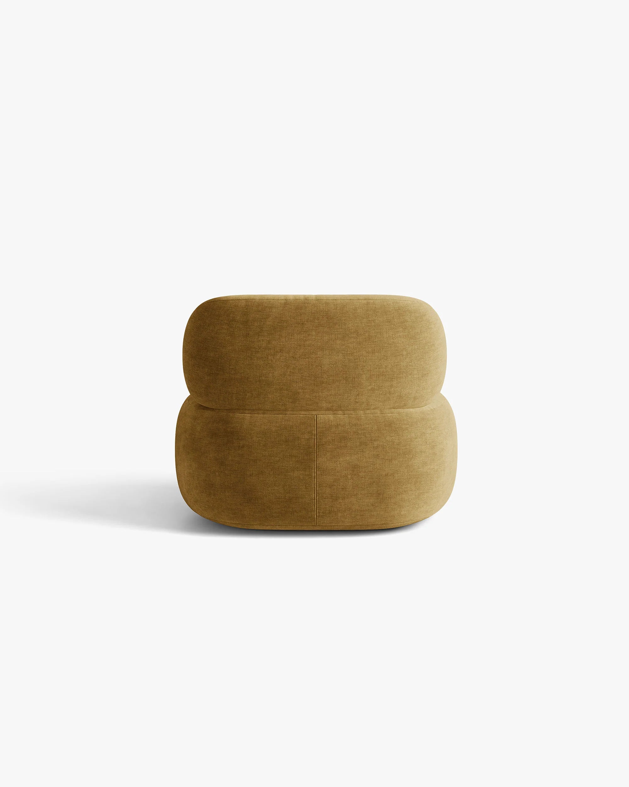 AURA Armchair in Mustard Chenille
