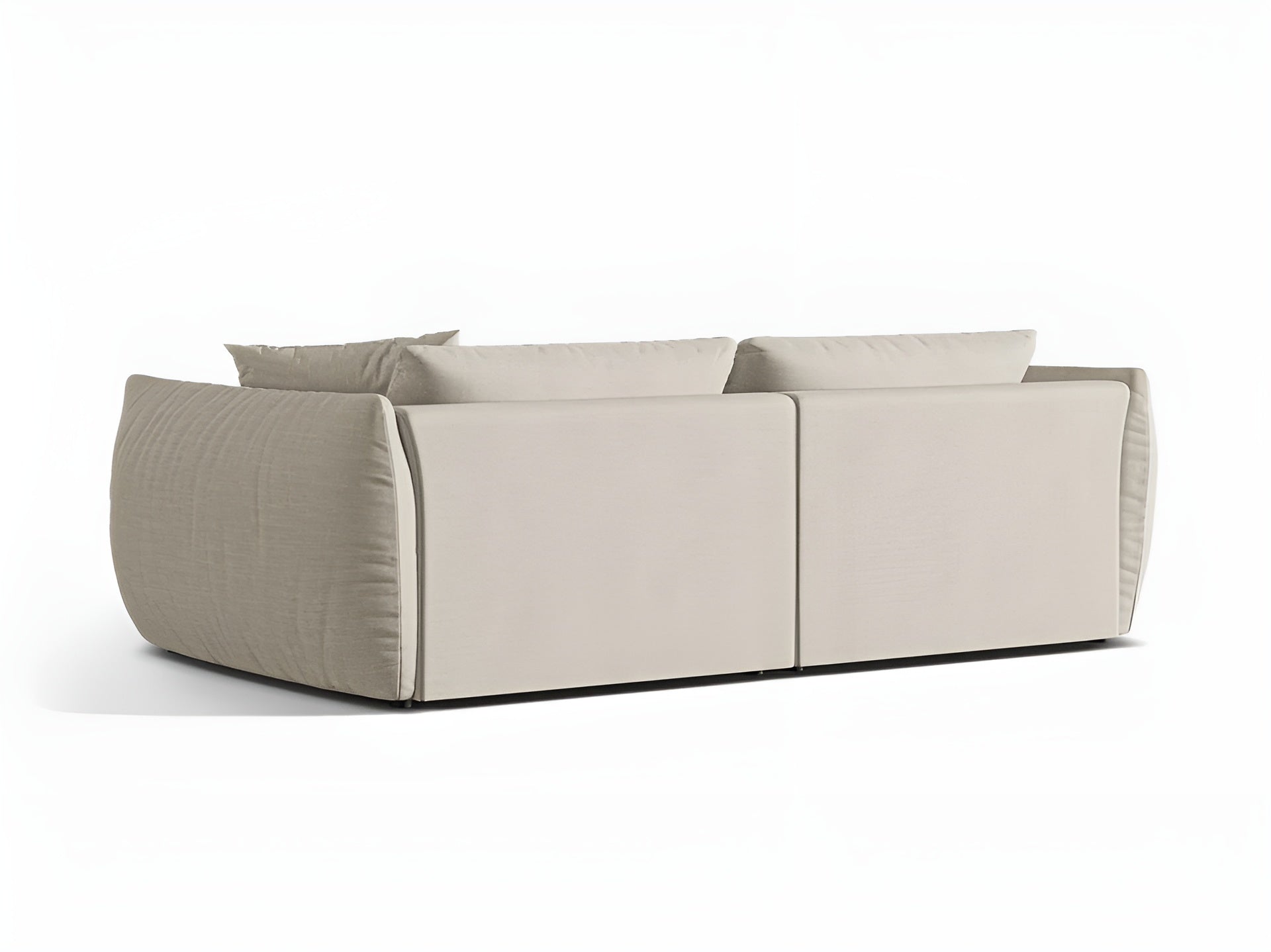 4-seater Sofa CHRIS cream chenille