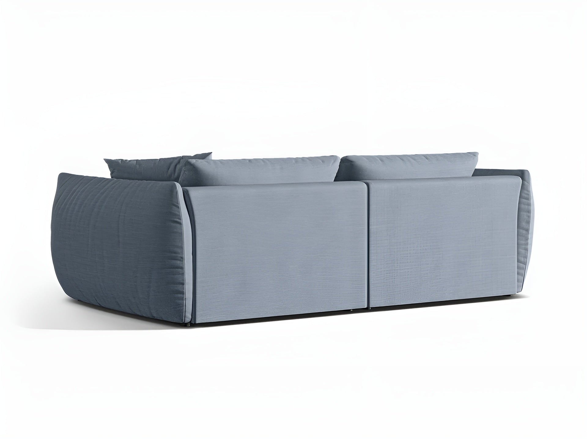 4-seater Sofa CHRIS light blue chenille