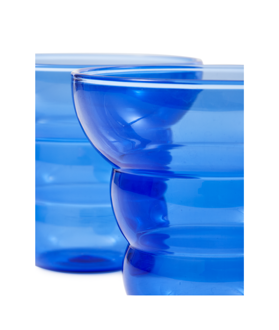 Set von Tassen MIZU KIRI dunkelblau