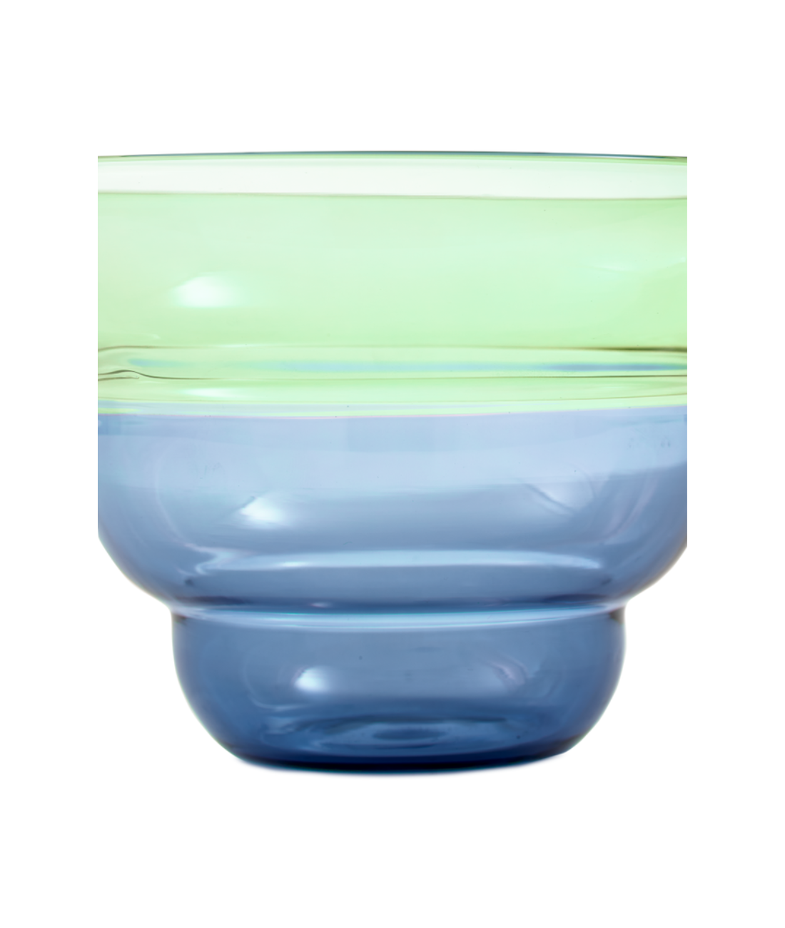 MIZU KIRI bowl set blue with green