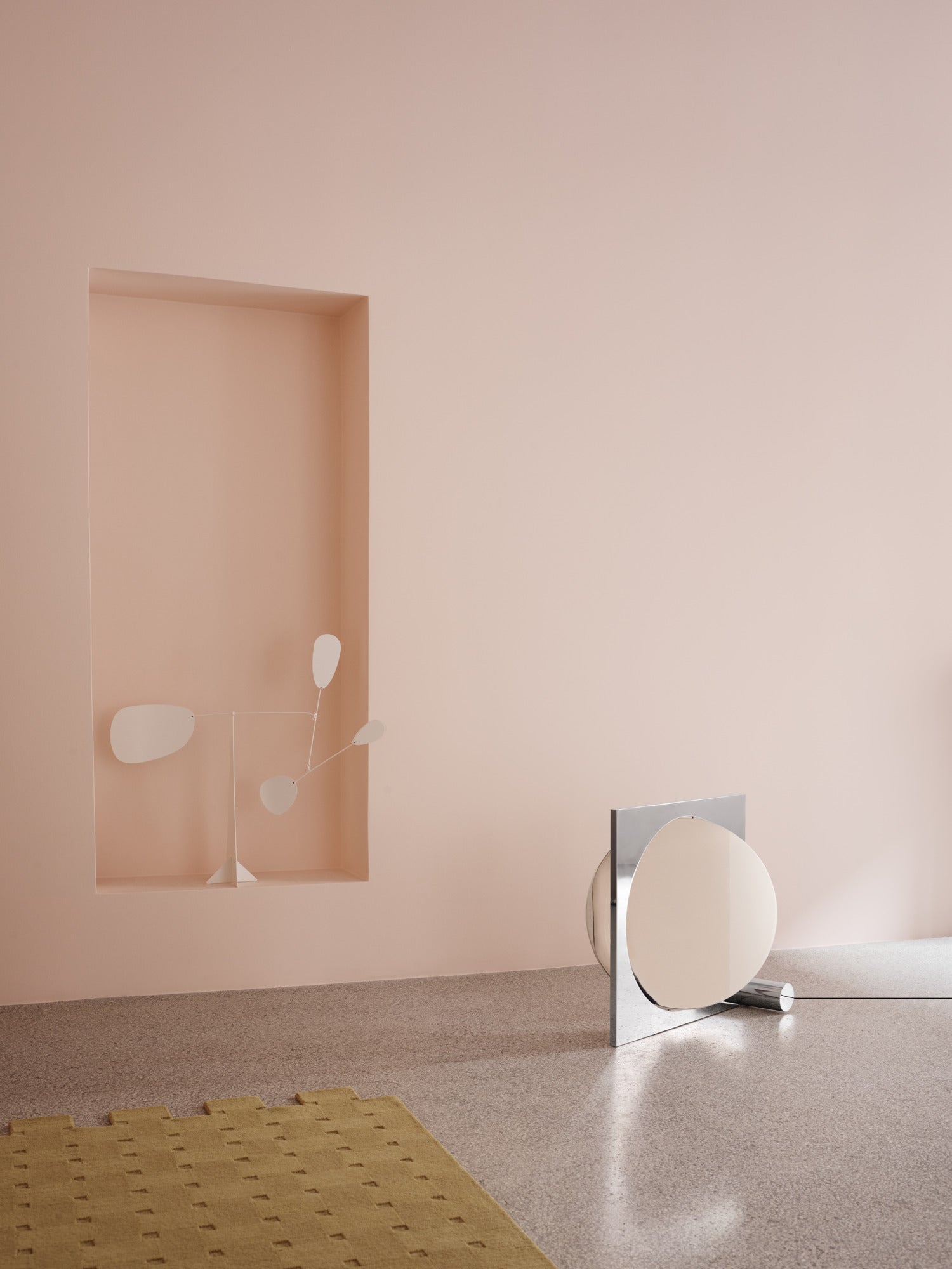 Stehlampe MOONSETTER verchromt