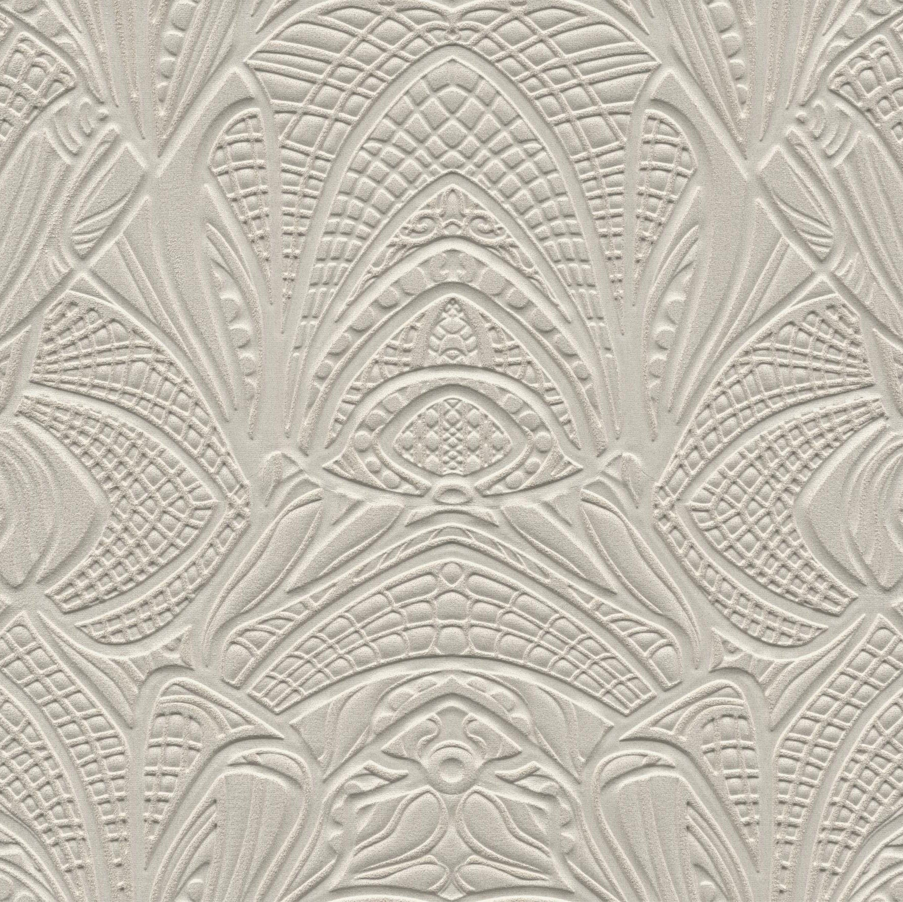 Textil-Tapete 3D Boucle Struktur LACY LONGLEGS dunkelbeige