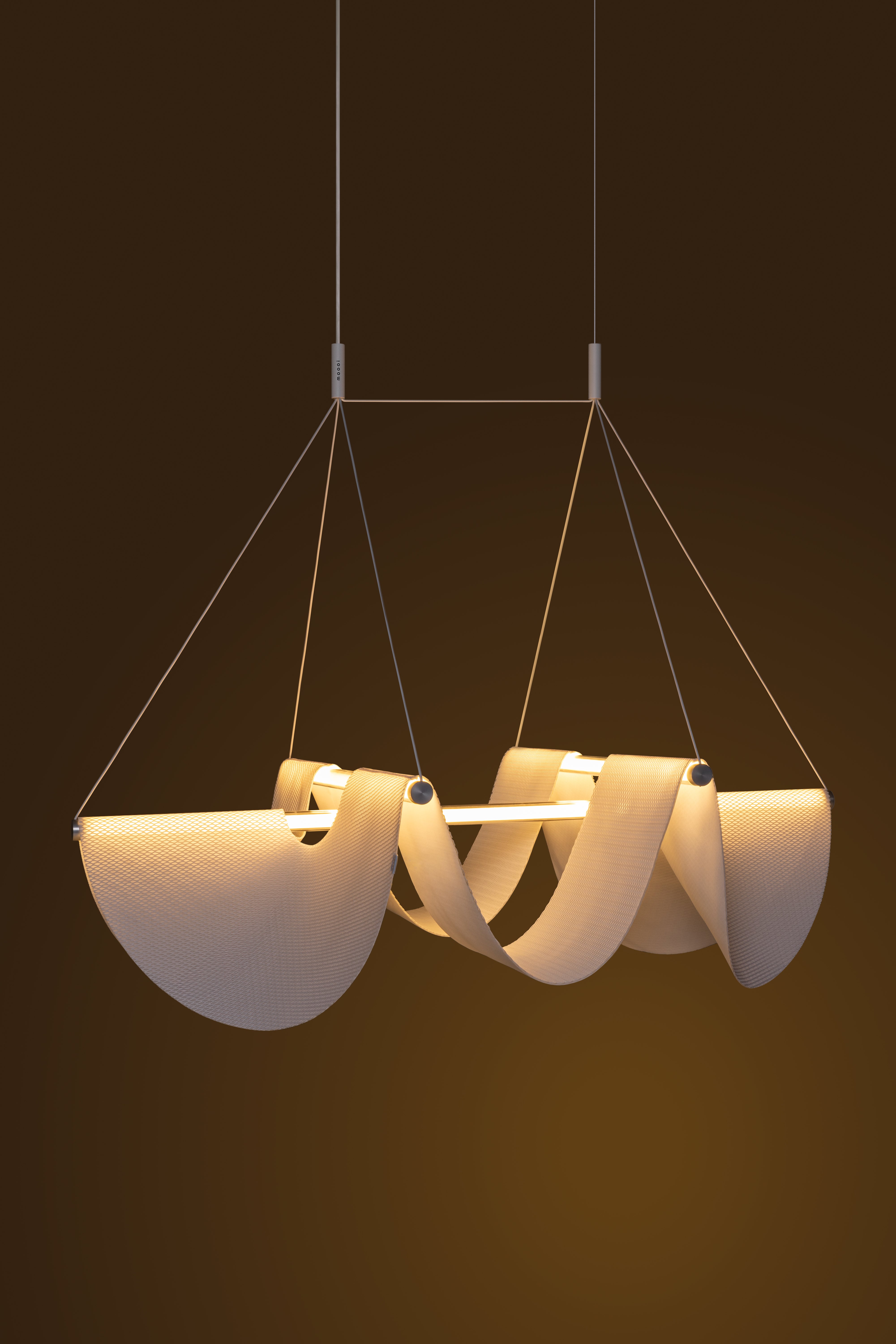 Drapieren leichte hängende Lampe drapierte Stoff