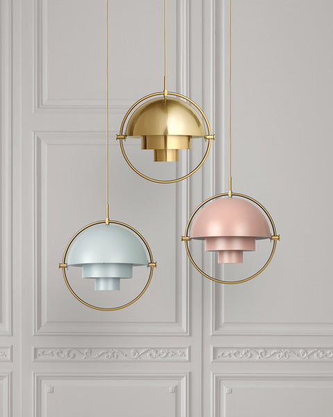 MULTI-LITE Pendelleuchte mattschwarz