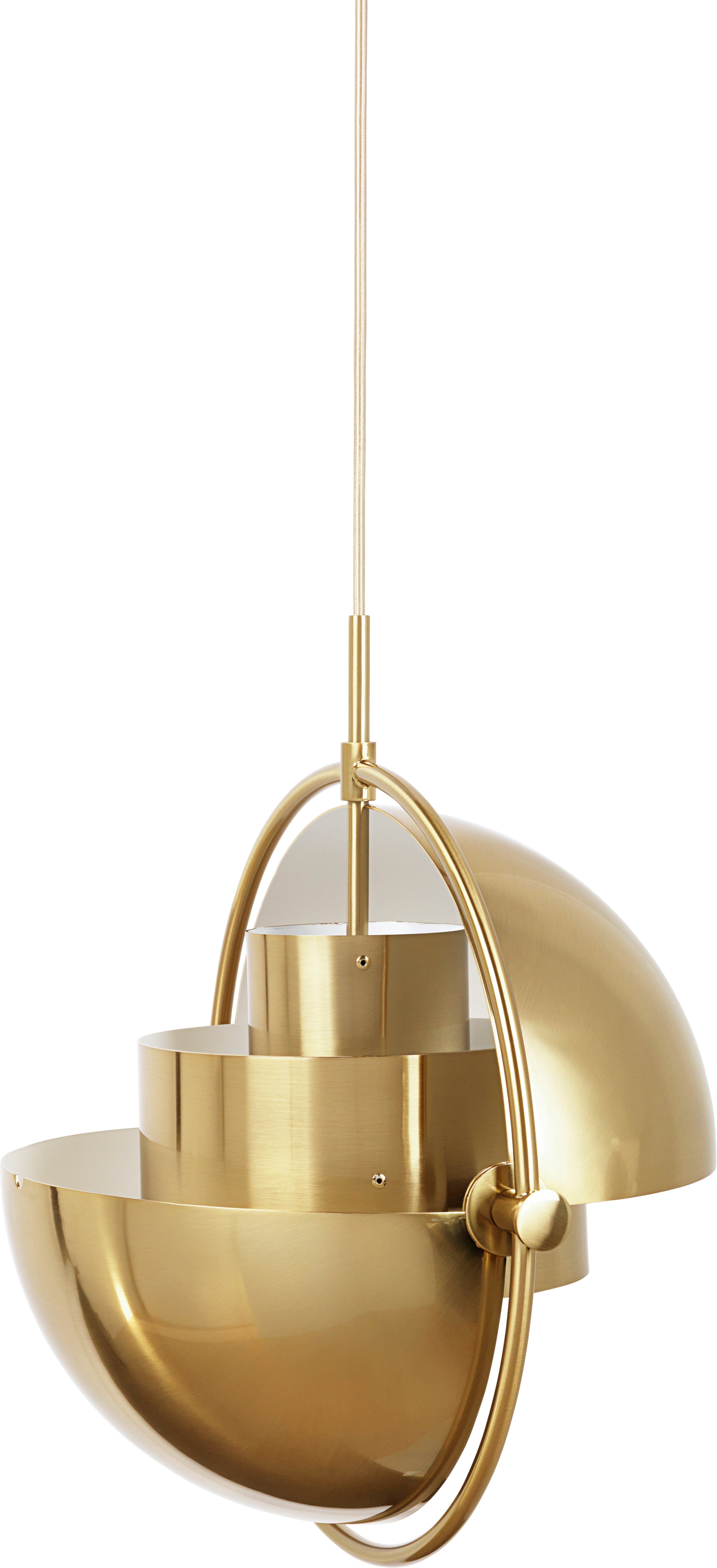 Pendelleuchte MULTI-LITE aus Messing