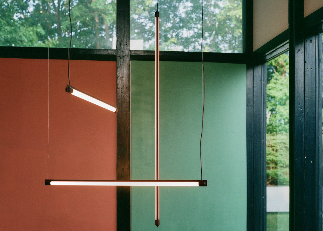 Hanging lamp FINE burgundy