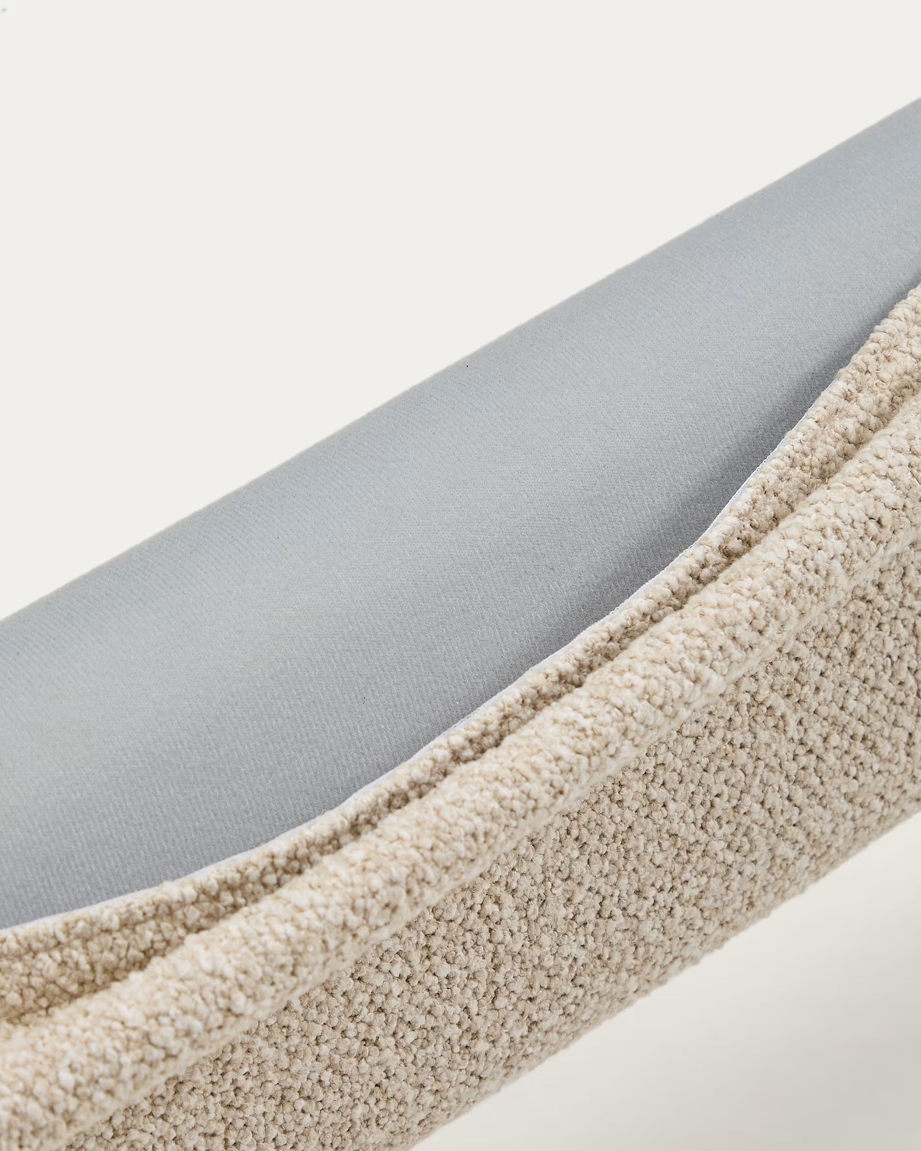 ODINA bed ecru with ash base