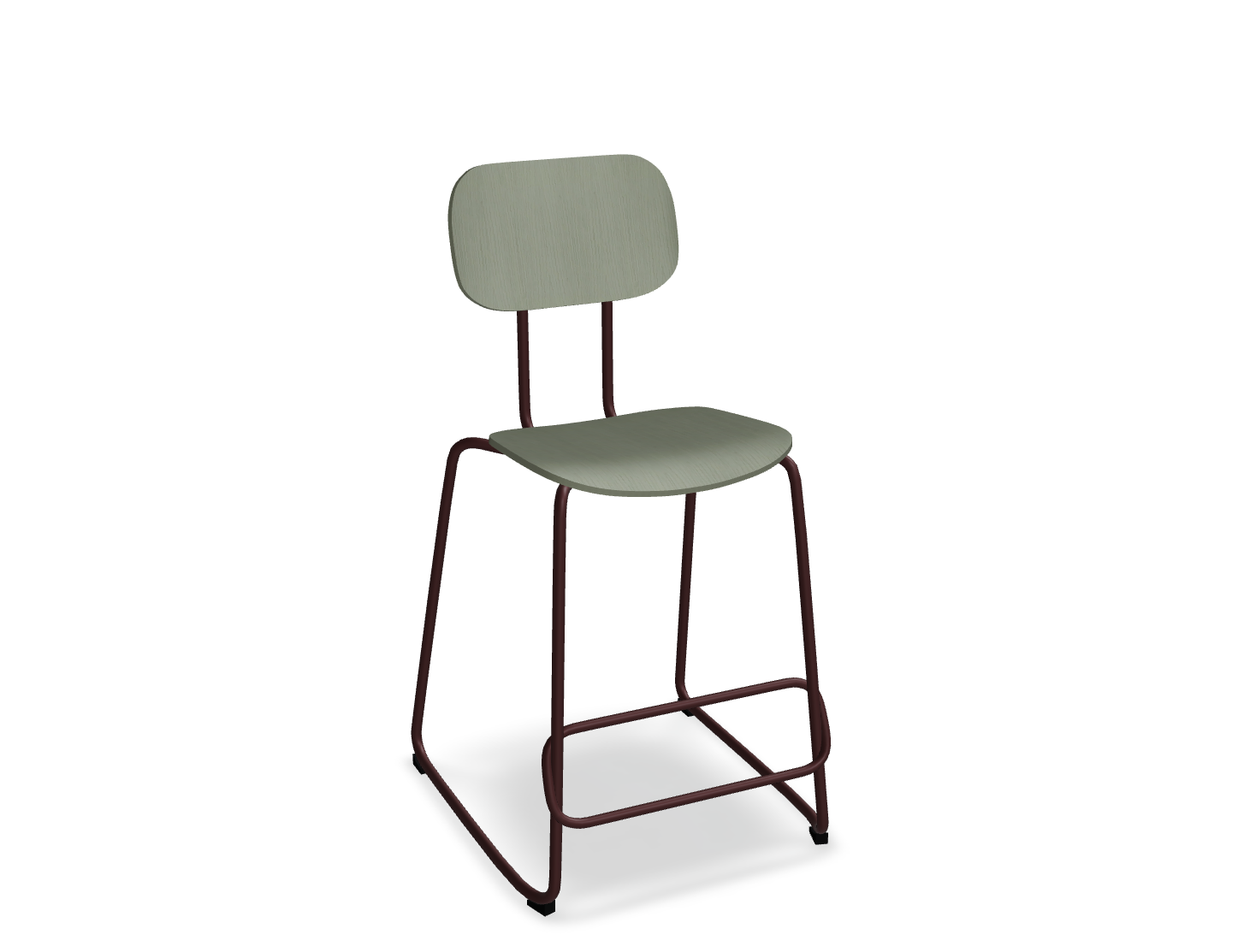Hoker NEW SCHOOL bordowa podstawa – .mdd