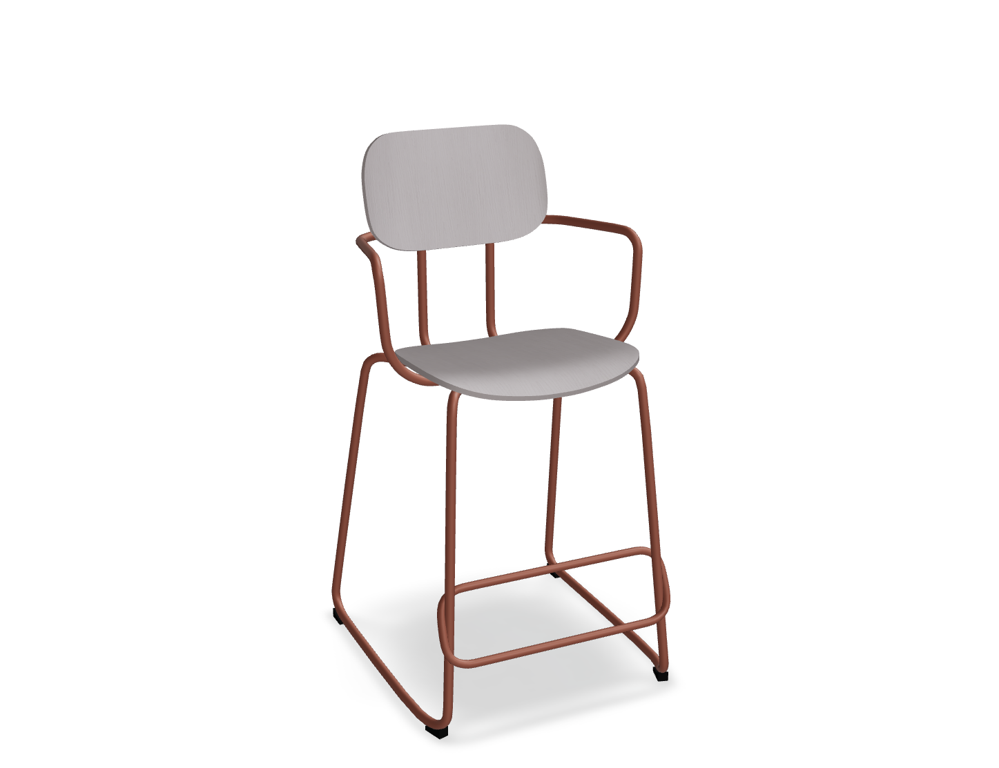 Hoker NEW SCHOOL ceglasta podstawa – .mdd