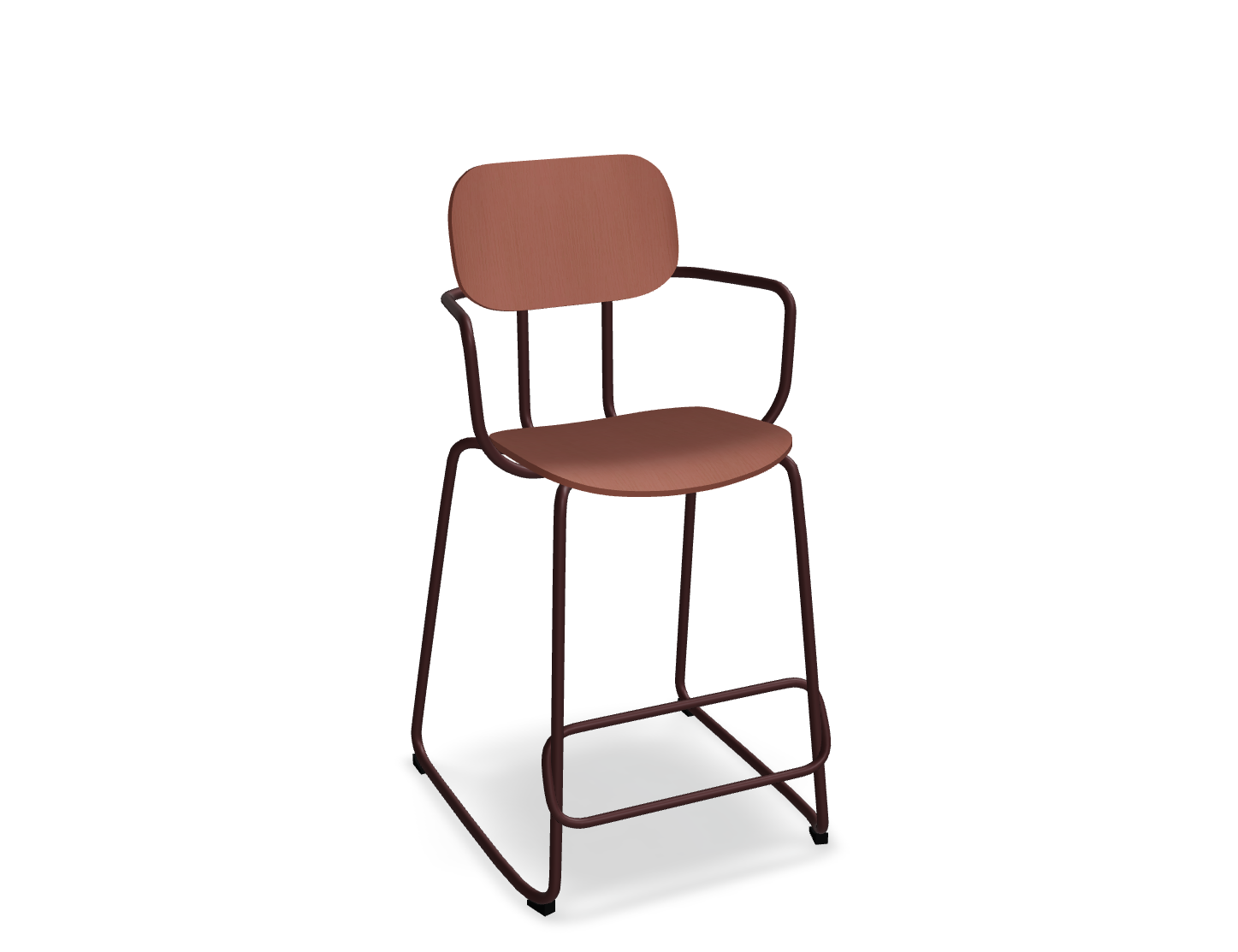 Hoker NEW SCHOOL bordowa podstawa – .mdd