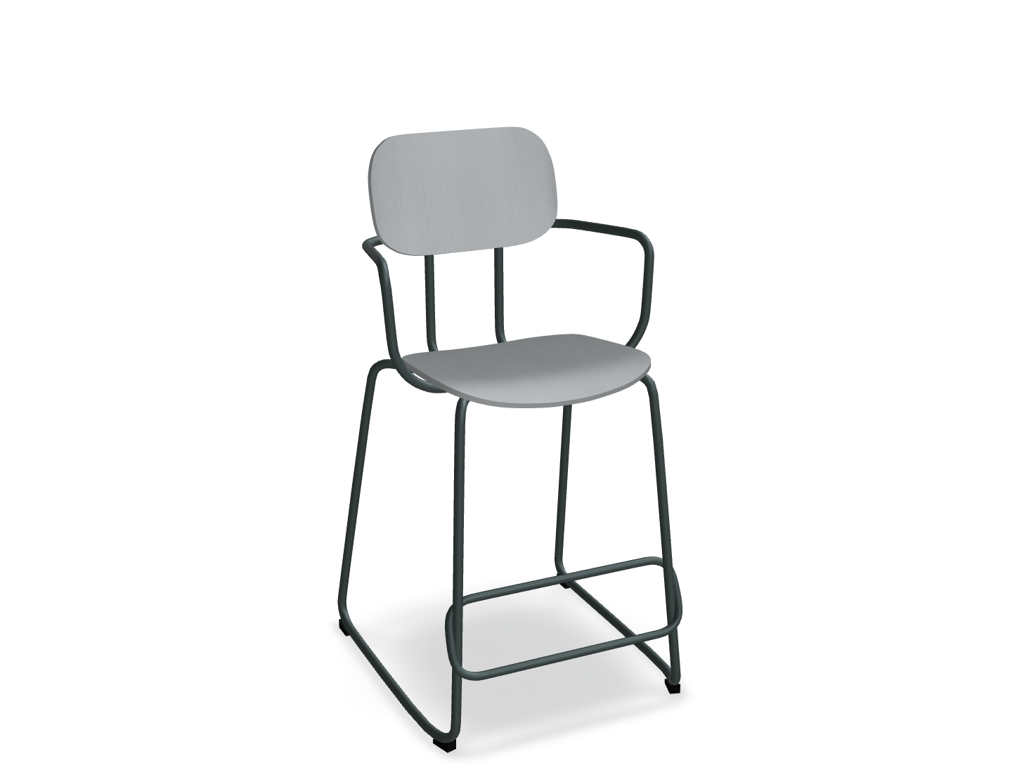 Hoker NEW SCHOOL ciemnozielona podstawa – .mdd