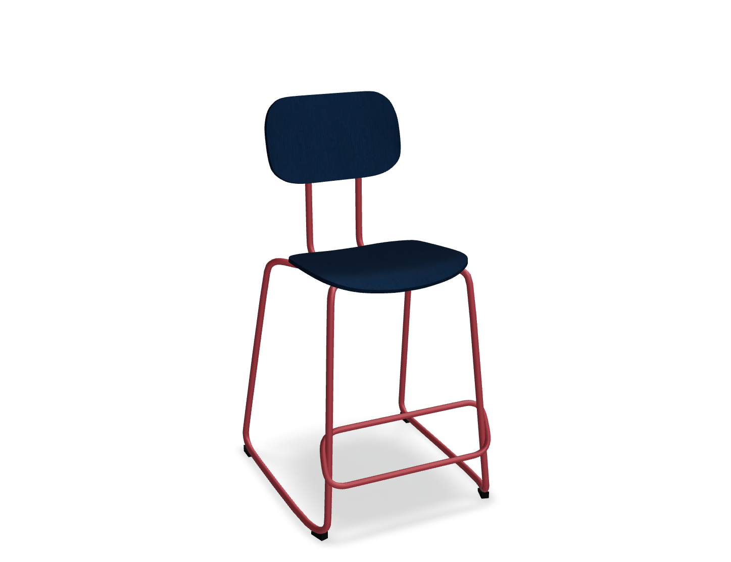 Hoker NEW SCHOOL czerwona podstawa – .mdd