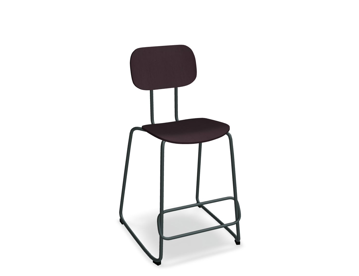 Hoker NEW SCHOOL ciemnozielona podstawa – .mdd