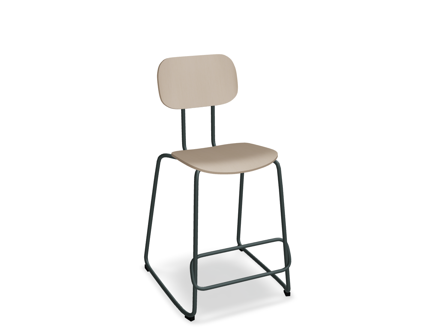 Hoker NEW SCHOOL ciemnozielona podstawa – .mdd