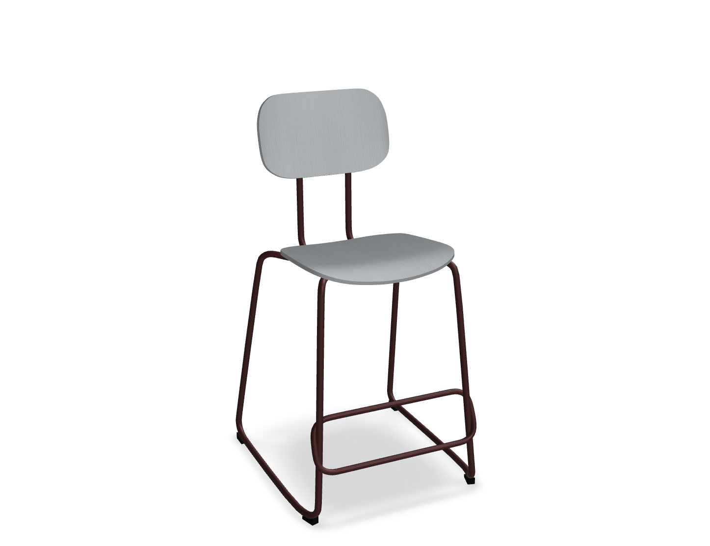 Hoker NEW SCHOOL bordowa podstawa – .mdd