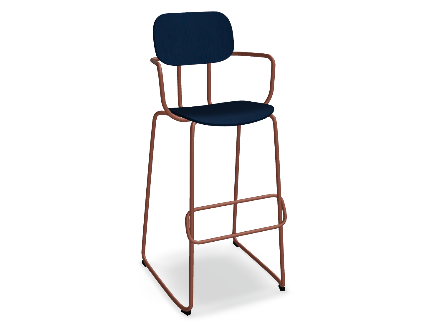 Hoker NEW SCHOOL ceglasta podstawa – .mdd