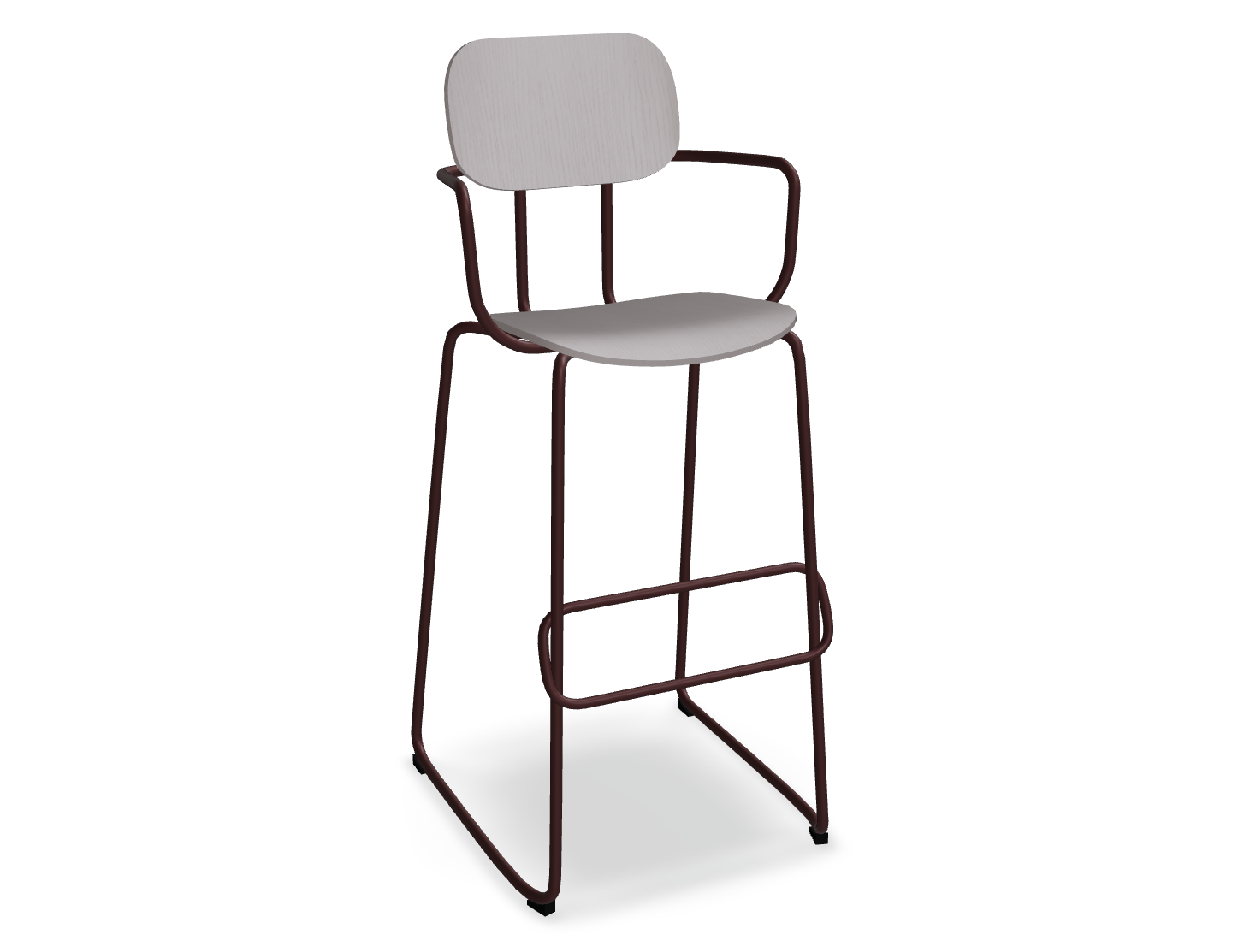 Hoker NEW SCHOOL bordowa podstawa – .mdd