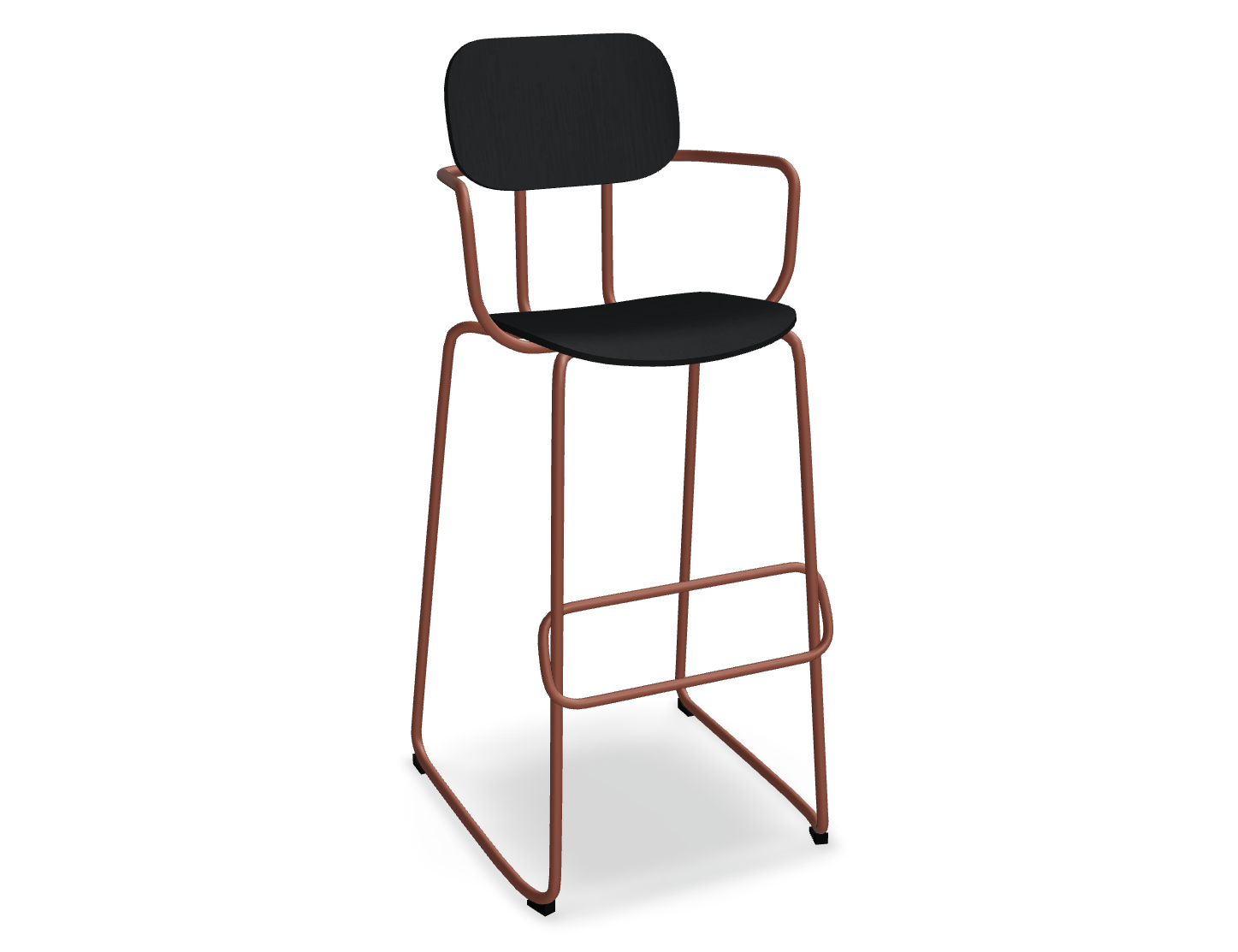 Hoker NEW SCHOOL ceglasta podstawa – .mdd