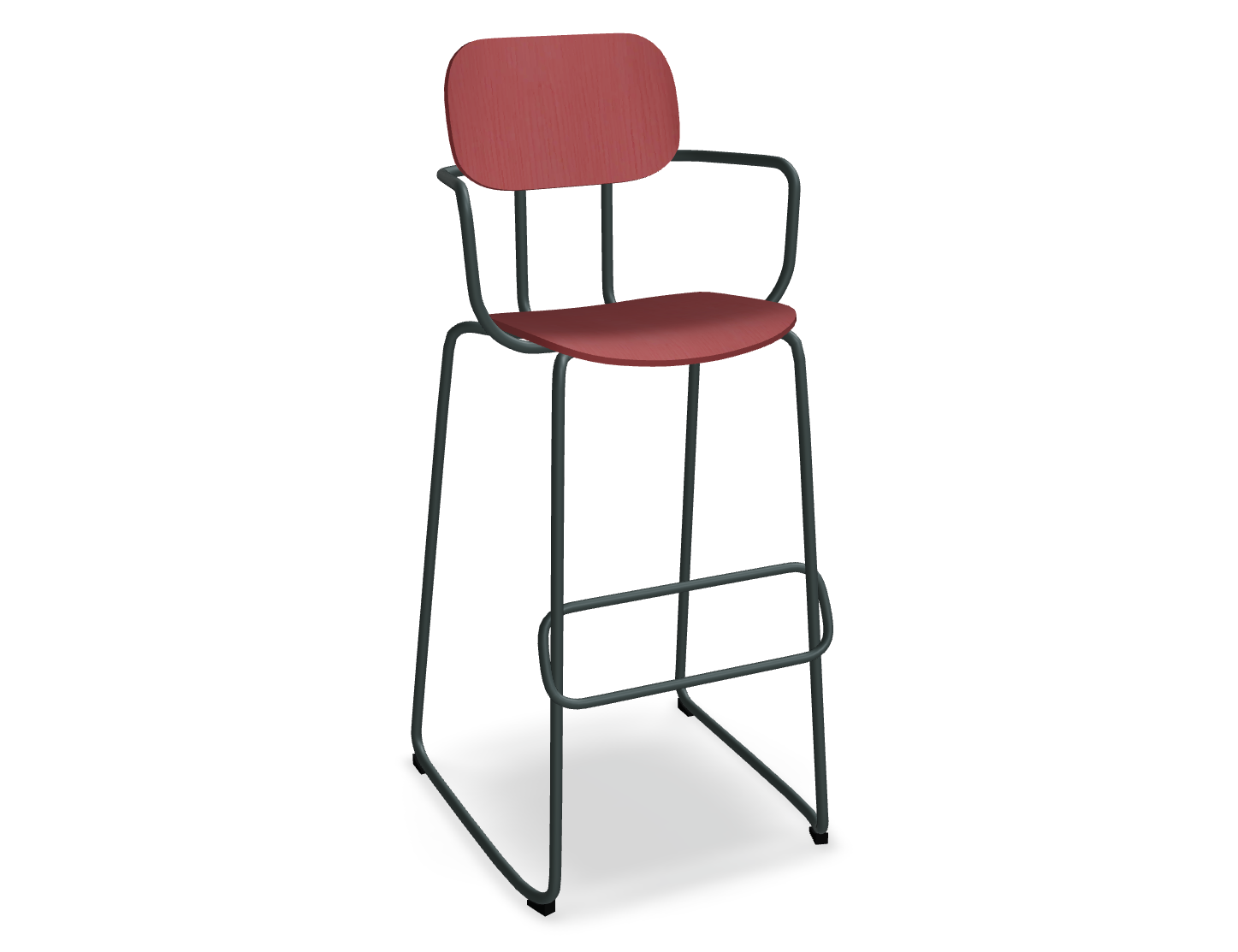 Hoker NEW SCHOOL ciemnozielona podstawa – .mdd