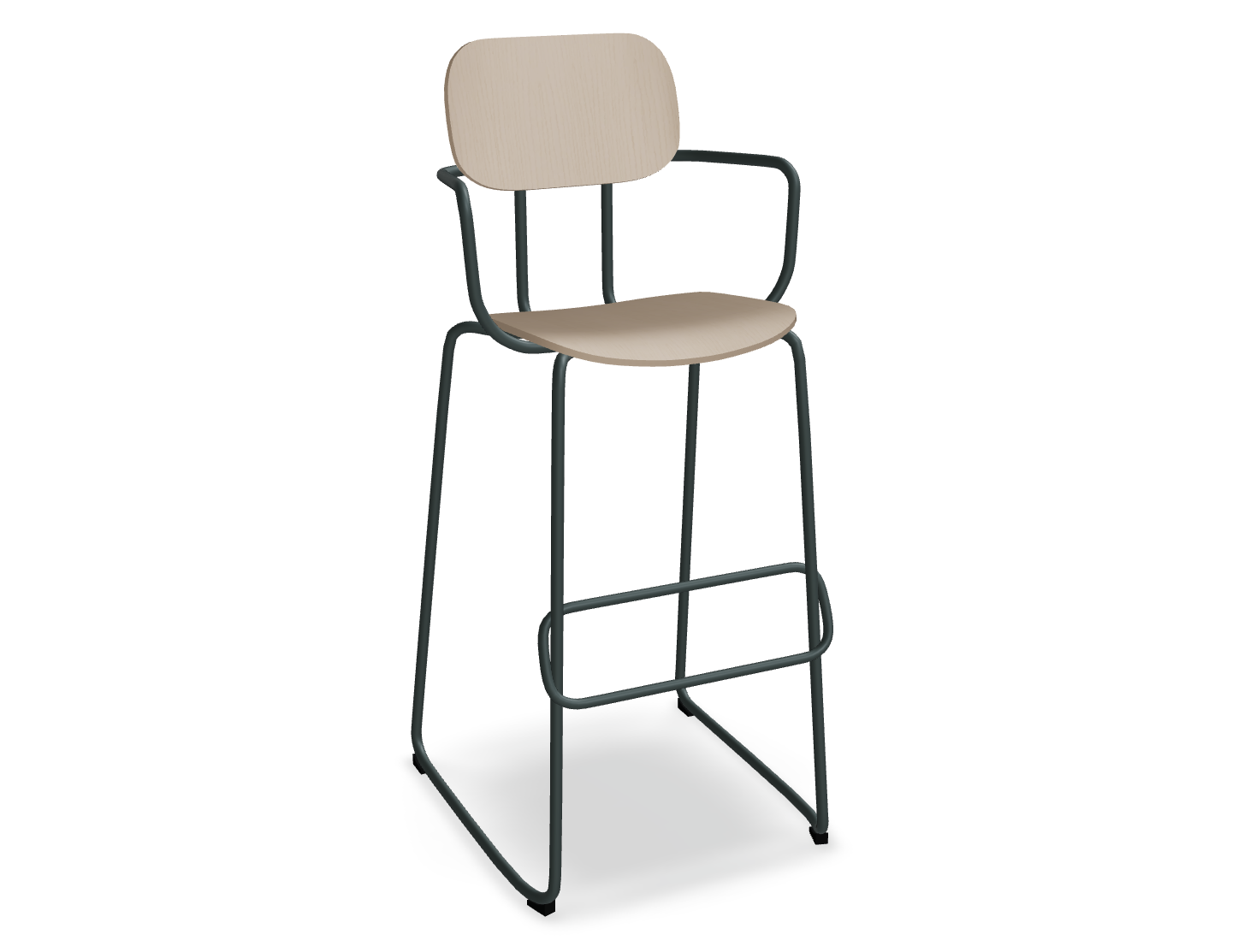 Hoker NEW SCHOOL ciemnozielona podstawa – .mdd