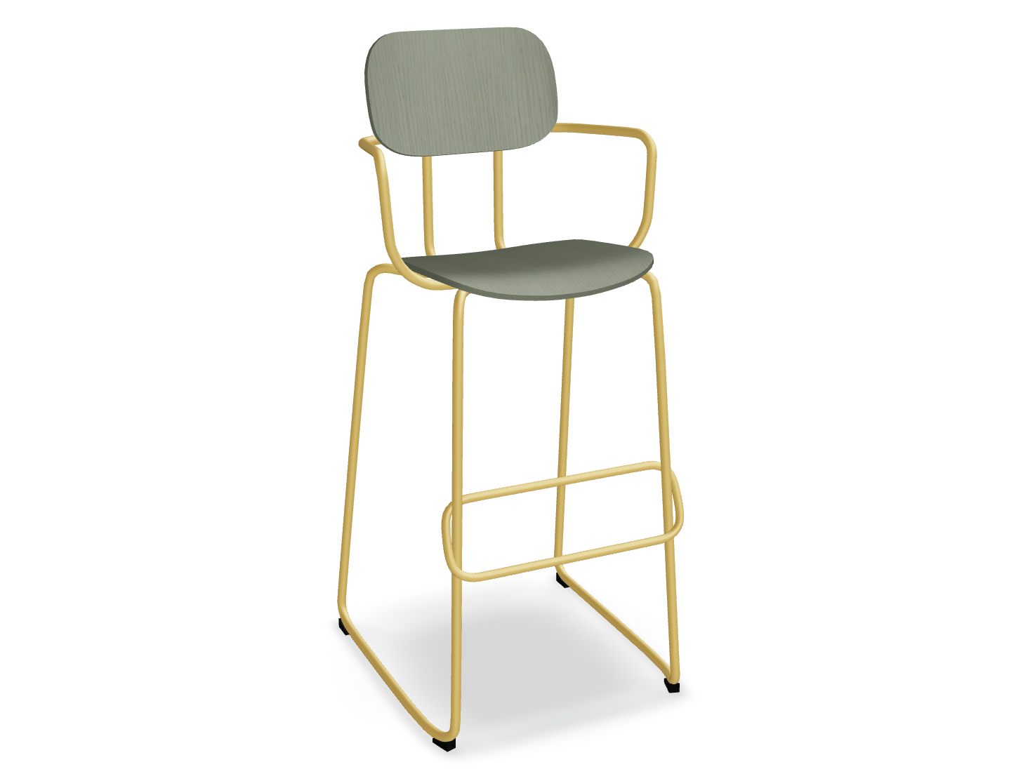 Hoker NEW SCHOOL żółta podstawa – .mdd