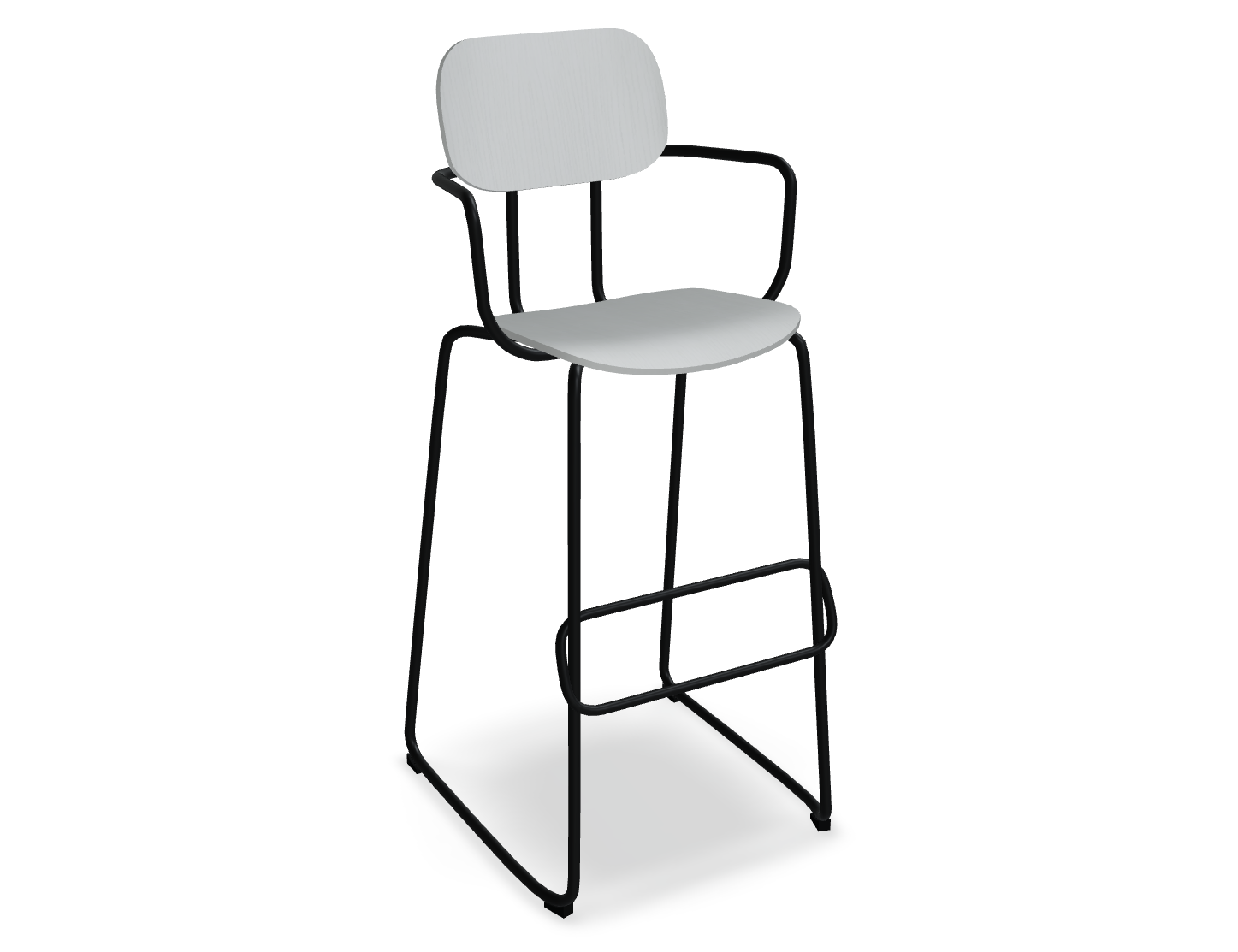 Hoker NEW SCHOOL czarna podstawa – .mdd