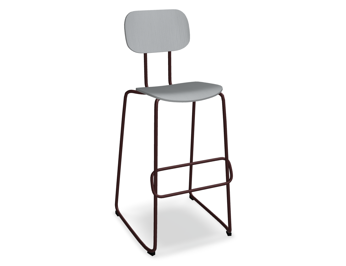 Hoker NEW SCHOOL bordowa podstawa – .mdd