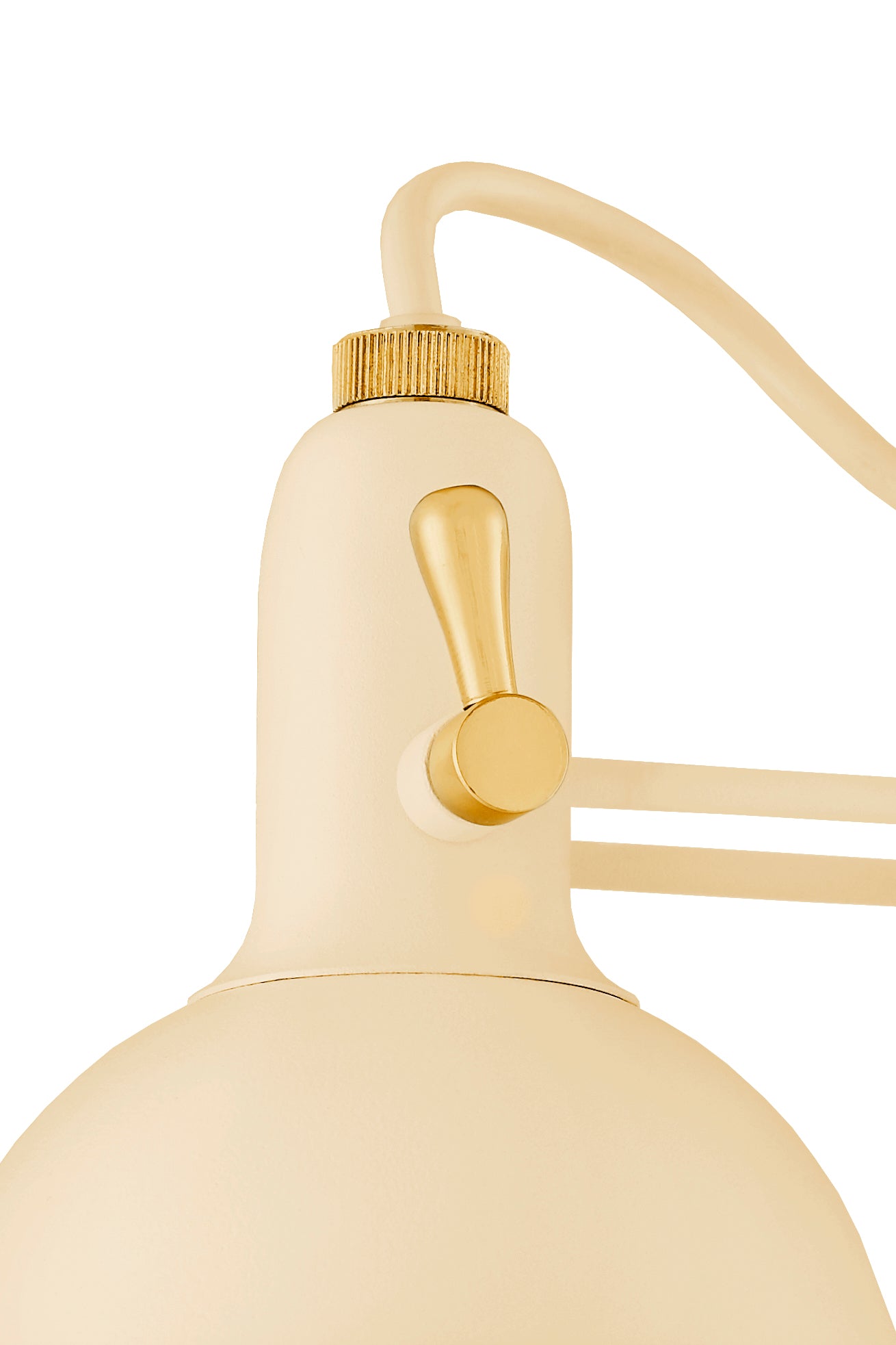 adjustable wall lamp NAUTILIUS cream