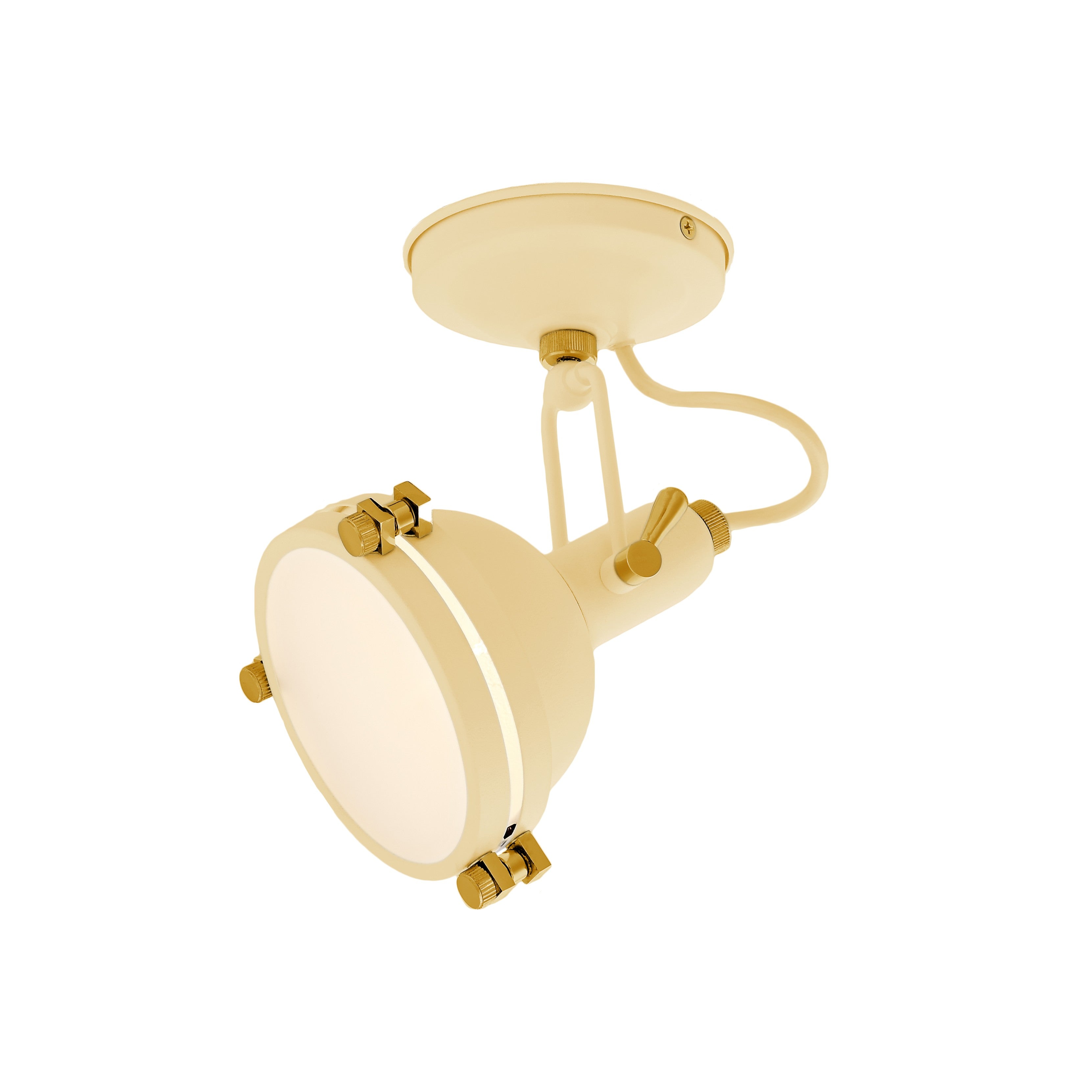 adjustable wall lamp NAUTILIUS cream