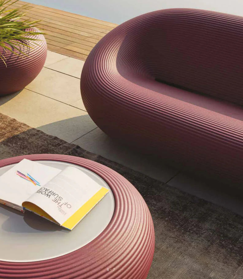 NAMI light green outdoor coffee table